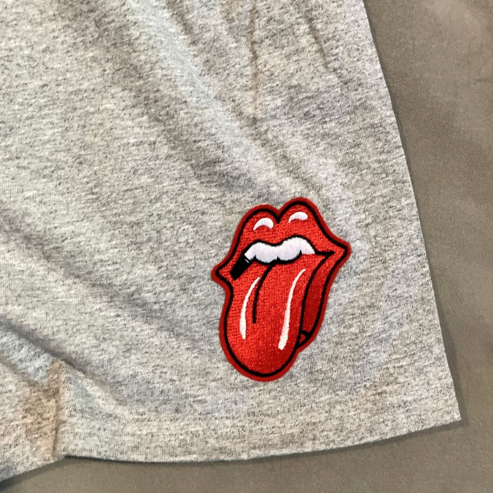 Hanes CUSTOM - NWOT - Hanes - Rolling Stones - Gray Cotton Shorts - Pockets - Mens XL Size US 36 / EU 52 - 2 Thumbnail
