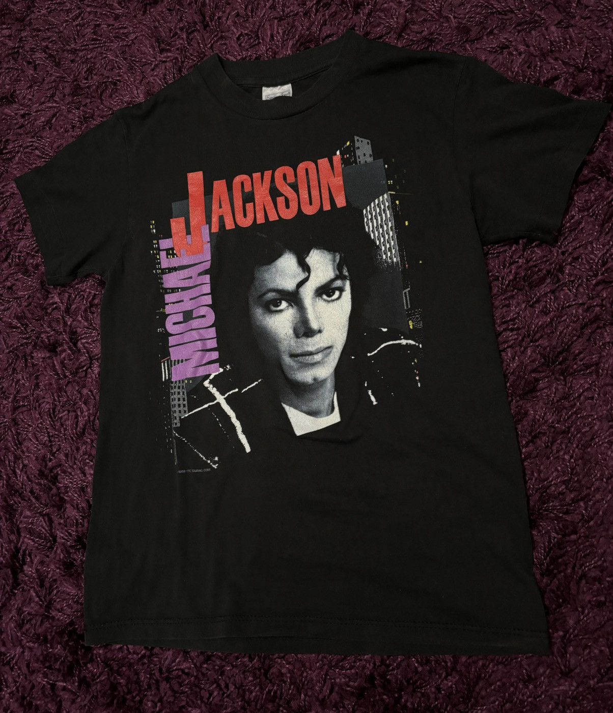 Band Tees × Vintage Vintage Michael Jackson 1988 BAD Tour Pepsi Concert Size US XS / EU 42 / 0 - 1 Thumbnail