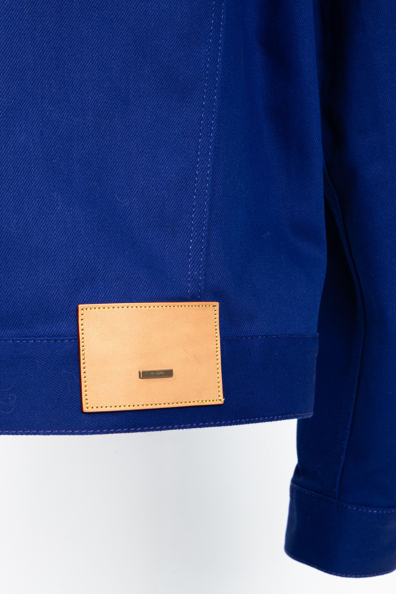 Louis Vuitton Louis Vuitton Staples Edition DNA Denim Cobalt Blue Jacket Size US XS / EU 42 / 0 - 11 Thumbnail