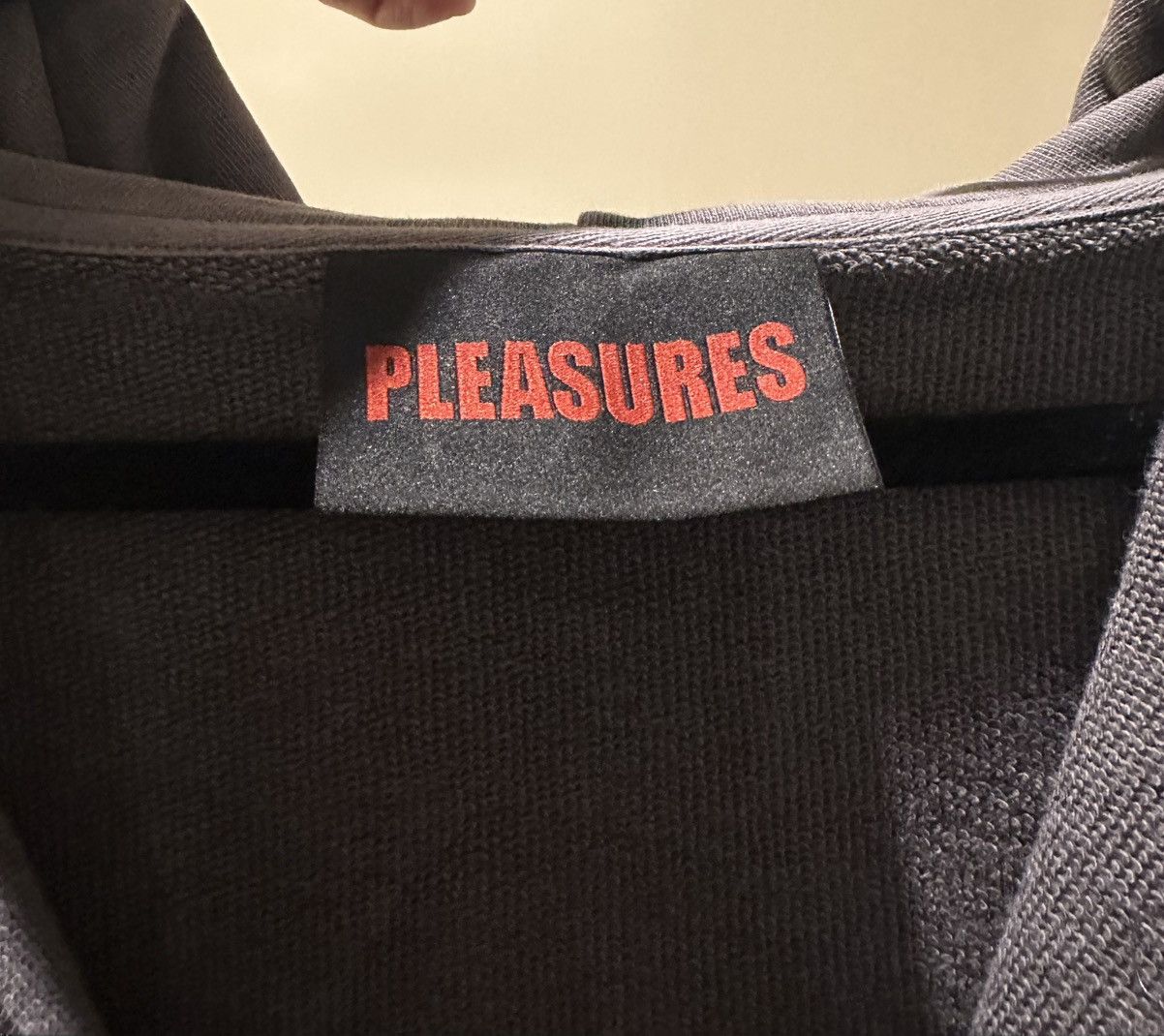 Pleasures Pleasures Onyx Zip Up Hoodie Size US L / EU 52-54 / 3 - 4 Thumbnail