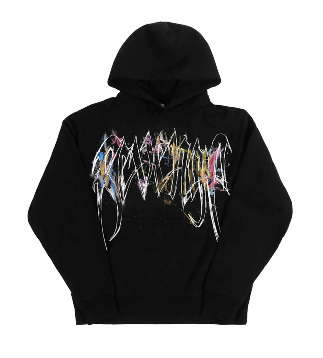 Revenge x Lil Durk Painting Hoodie Black Knitwear & sweatshirts Size US XL / EU 56 / 4 - 1 Thumbnail
