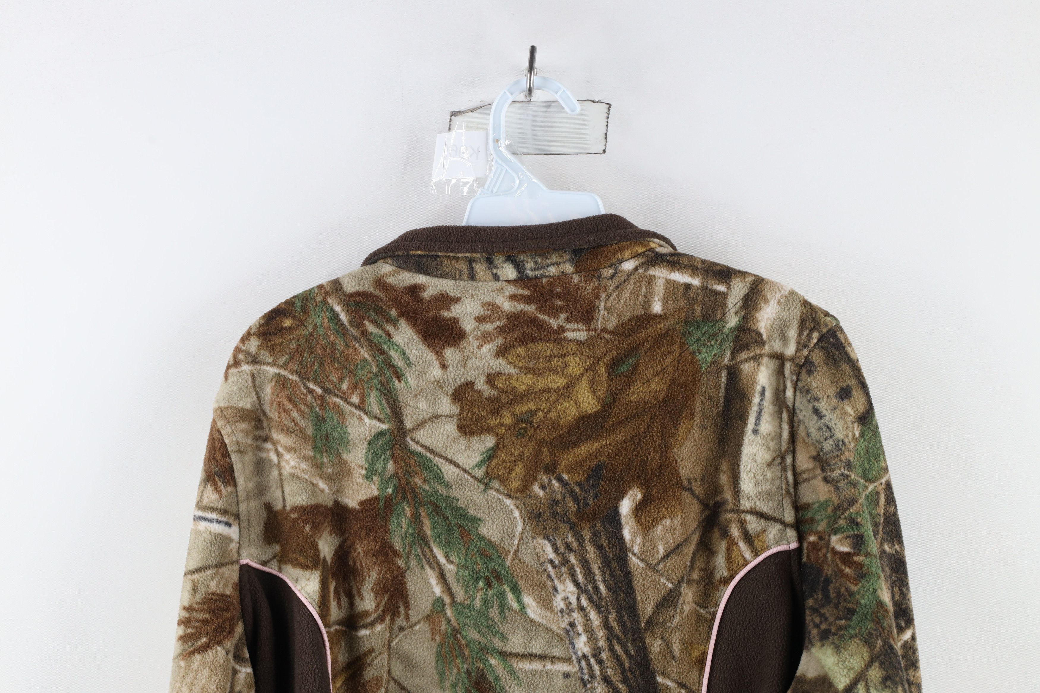Vintage Vintage Womens Camouflage Half Zip Fleece Pullover Sweater Size L / US 10 / IT 46 - 10 Thumbnail