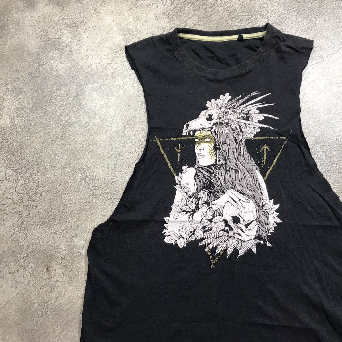 Vintage Vintage 90s Graphic Tank Top Punk Underground Art Y2K XL Size US XL / EU 56 / 4 - 2 Thumbnail