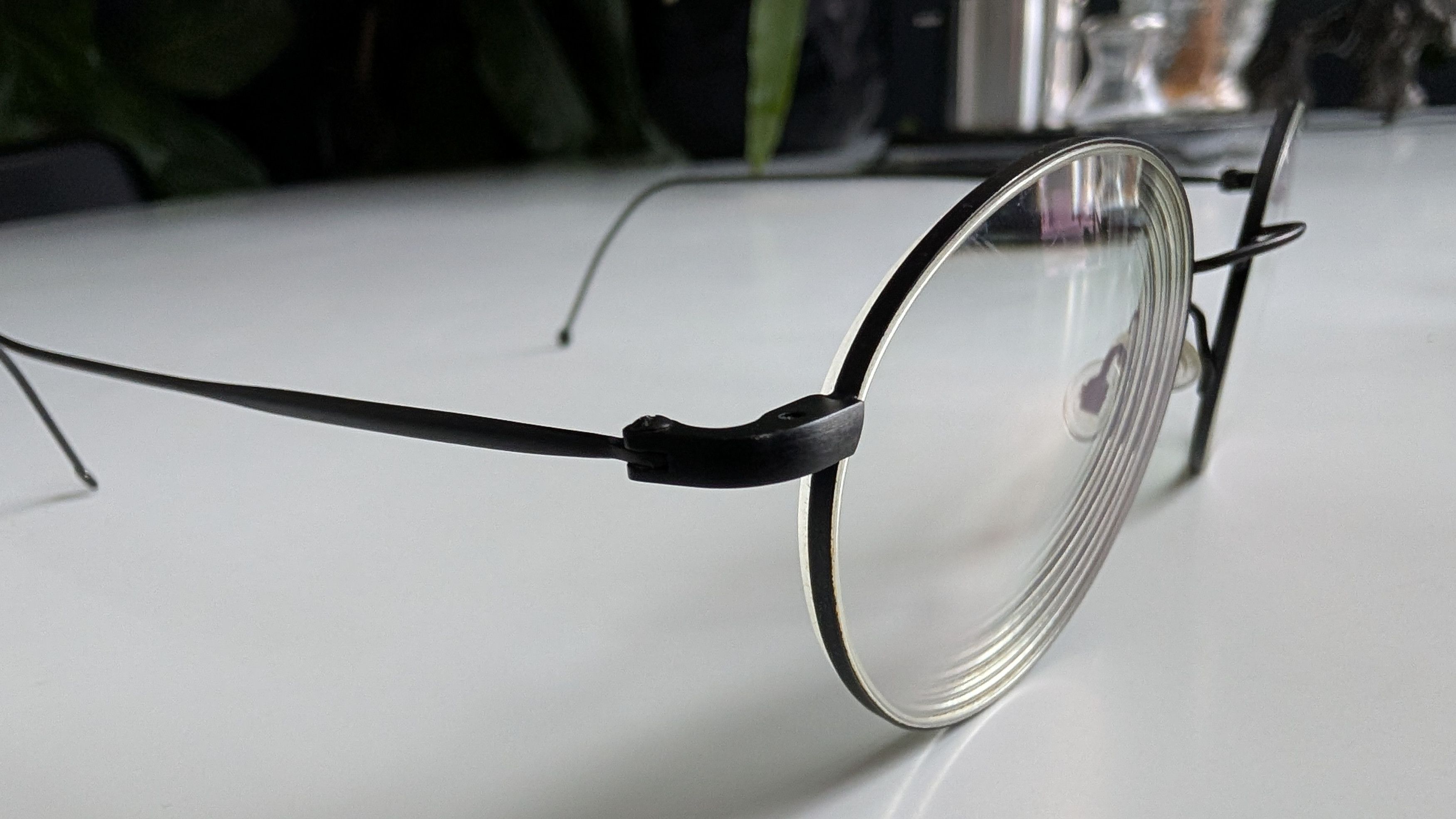 Other Campbell titanium glasses model CO 1002 in matte black (TA) Size ONE SIZE - 3 Thumbnail