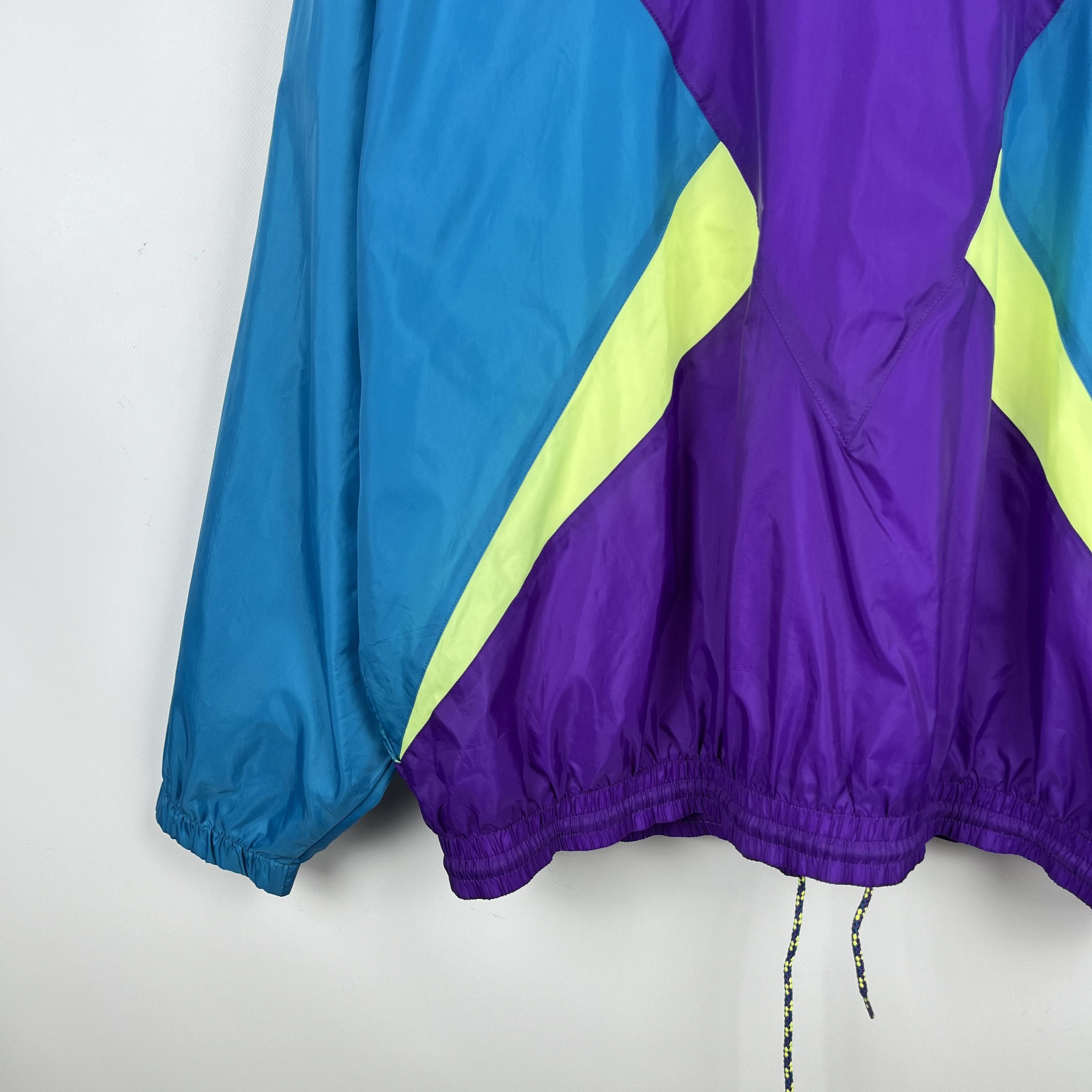 Nike Vintage Nike Multicolour Nylon Light Track Jacket 90’s Size US XXL / EU 58 / 5 - 23 Thumbnail