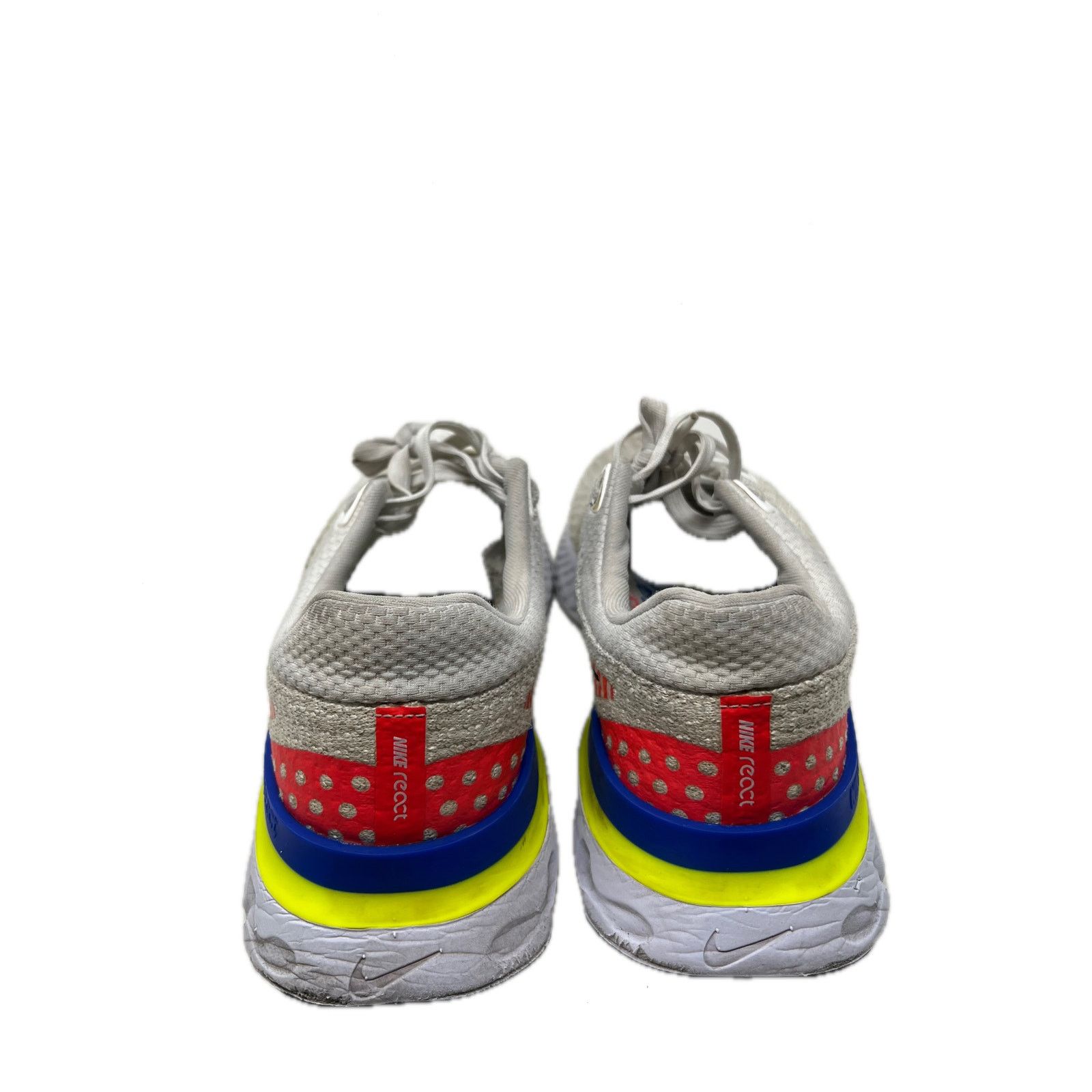 Nike Nike React Infinity Run Flyknit 3 Prem White Volt Racer Blue Size US 9 / EU 42 - 5 Thumbnail