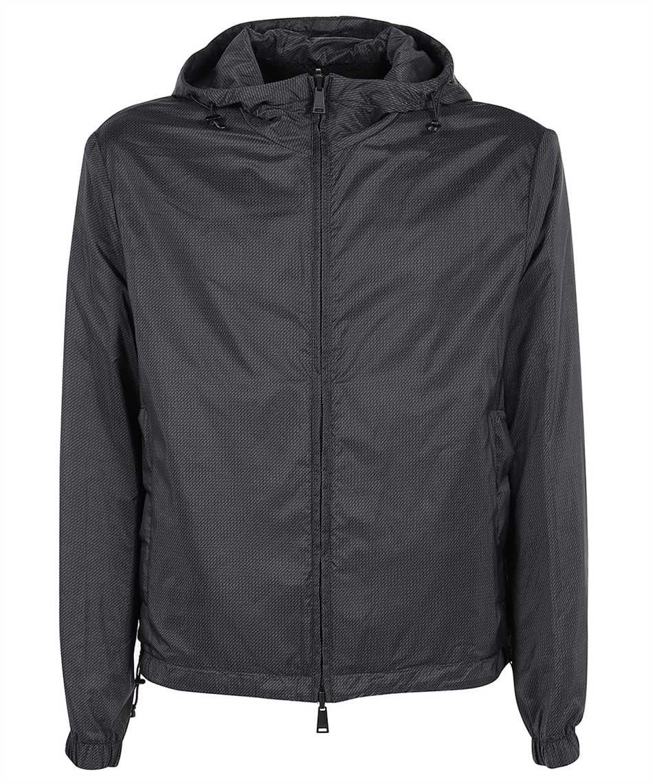 image of Fendi O1W1Db11223 Windbreaker Jacket In Grey, Men's (Size Small)