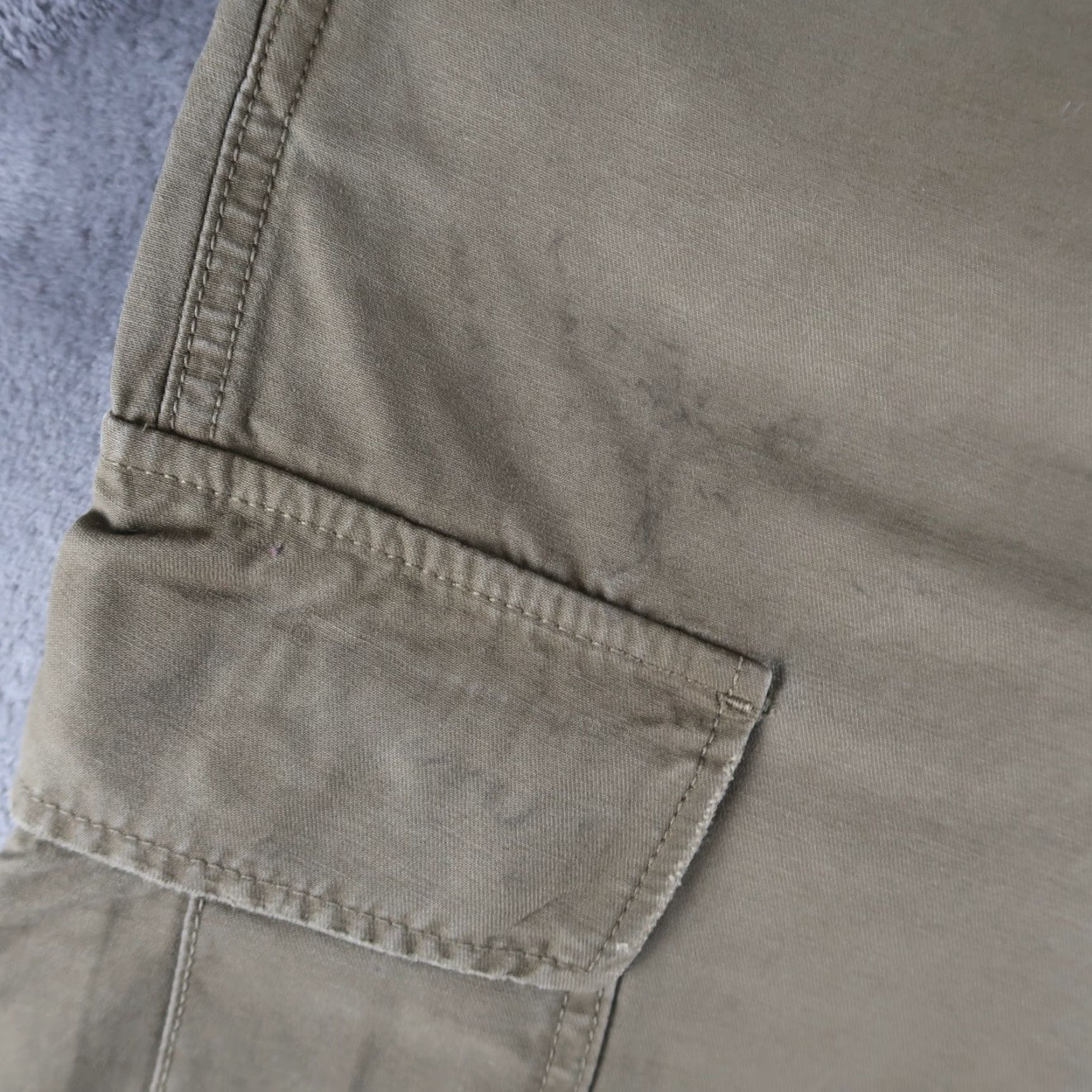 Levi's Levi's LVC Vintage Cargo Pants Men Size 34x34 Green Herringbone Casual Workwear Size US 34 / EU 50 - 7 Thumbnail