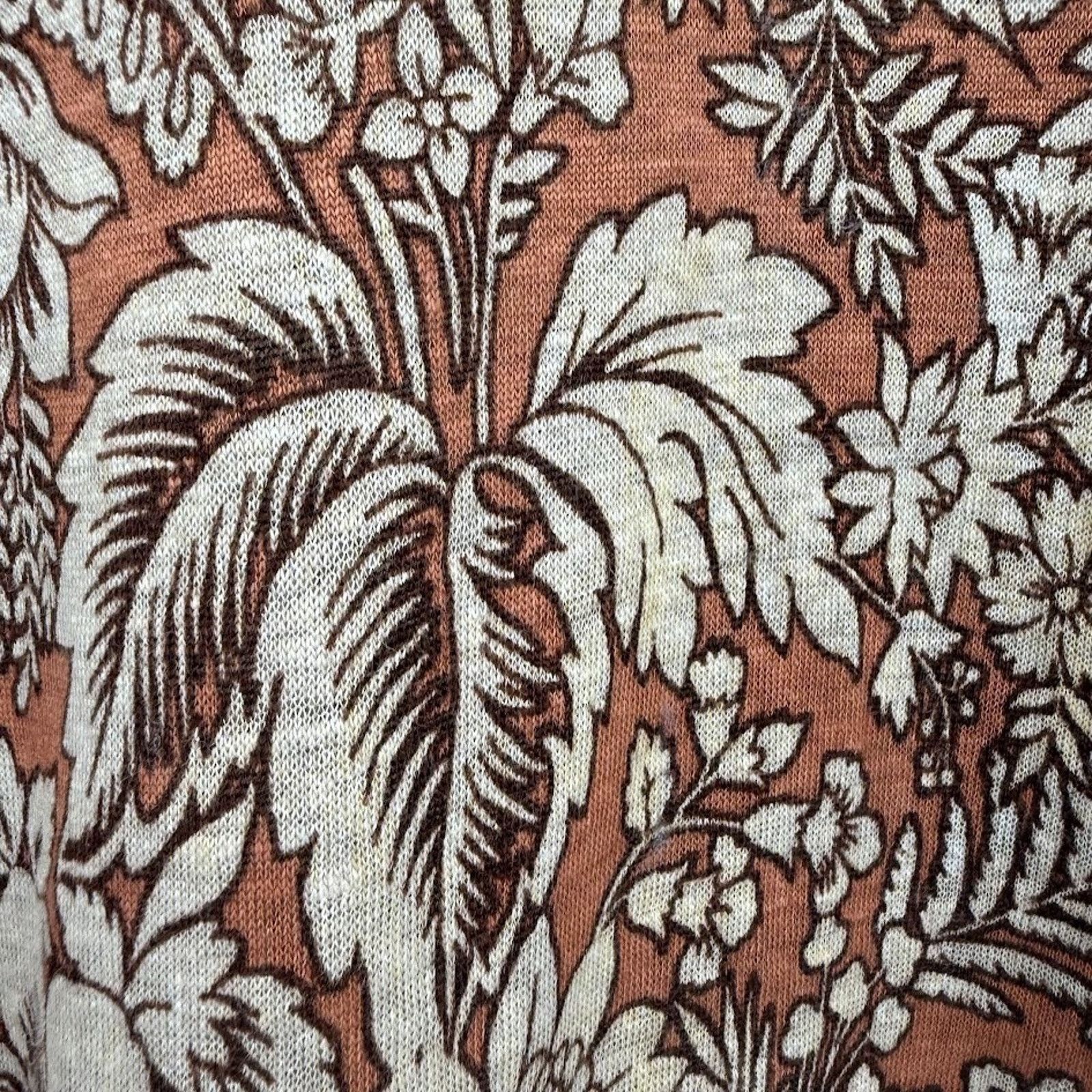 Rachel Zoe Rachel Zoe Linen Blouse Medium Floral Lightweight Boho Top Size M / US 6-8 / IT 42-44 - 5 Thumbnail