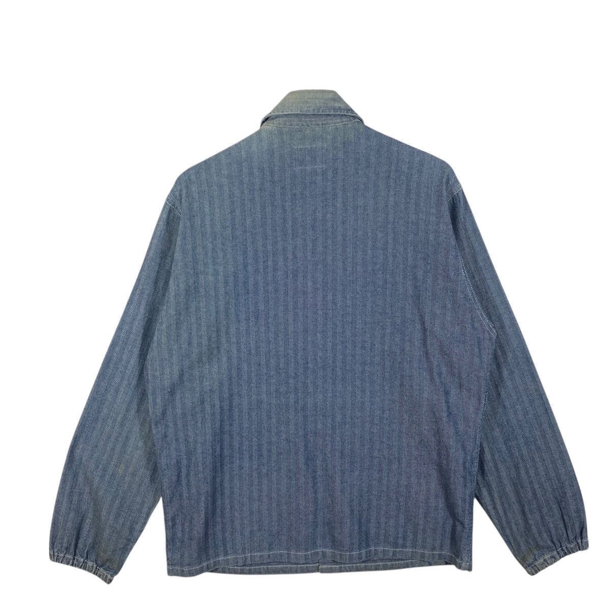 South2 West8 South2 West8 HBT Coach Jacket Blue Herringbone Twill Denim Size US M / EU 48-50 / 2 - 12 Thumbnail