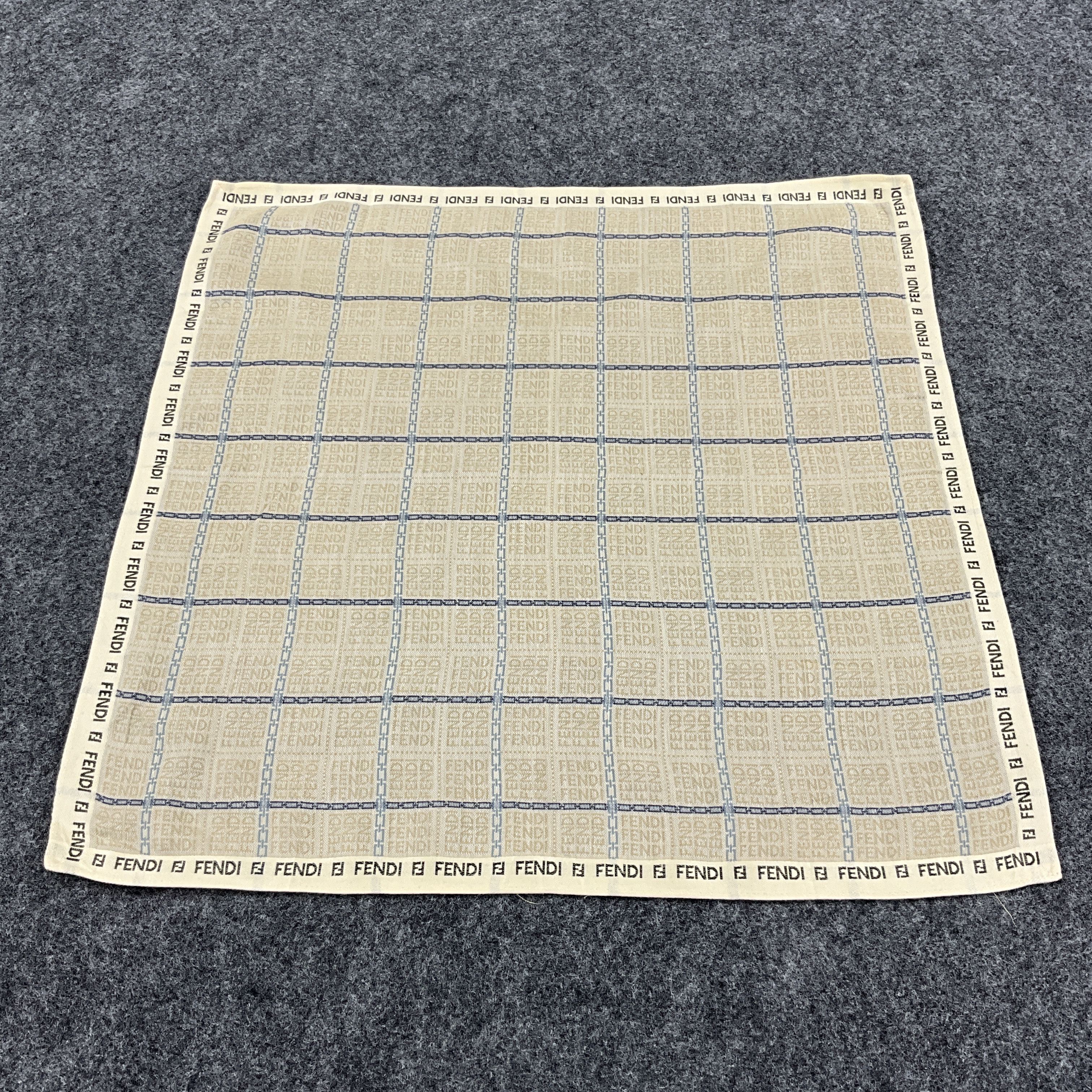 Vintage Vintage Fendi Handkerchief / Bandana / Neckerchief B030 Size ONE SIZE - 3 Thumbnail