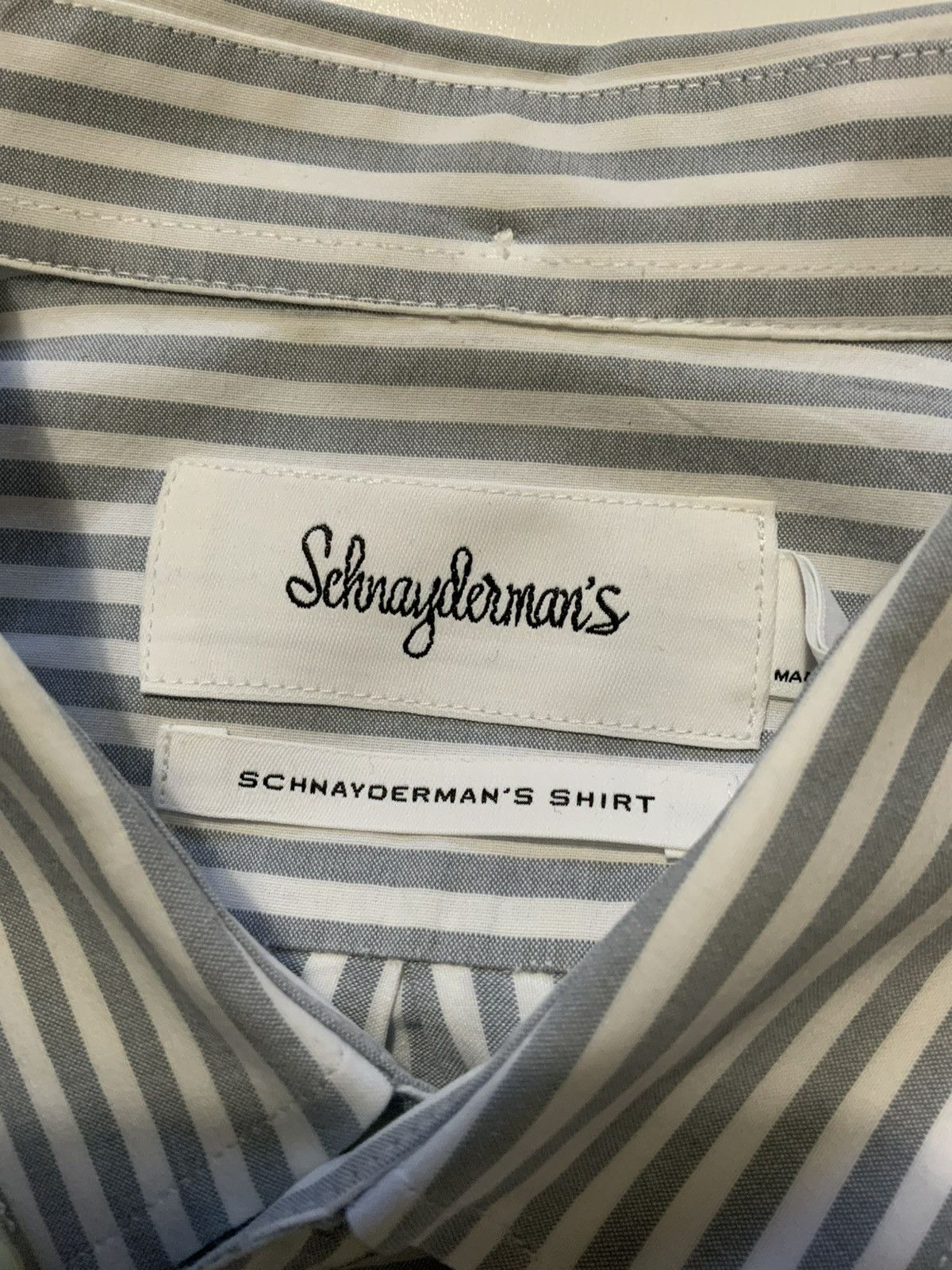 Schnaydermans Schnayderman’s Schnayderman’s Shirt Pencil Stripe L/S Shirt Size US S / EU 44-46 / 1 - 5 Thumbnail