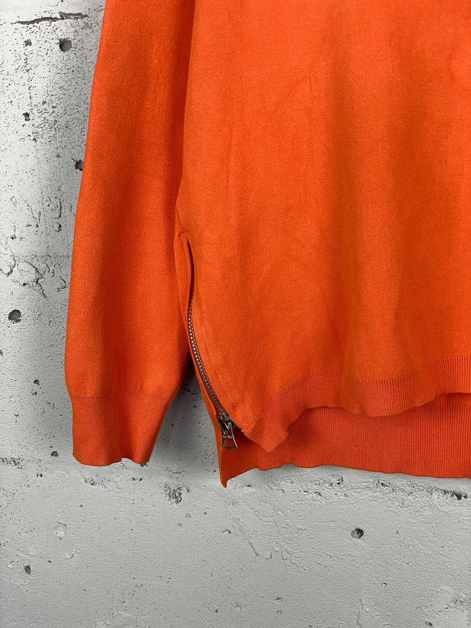 Acne Studios Acne Studios Oversized Zip Sweatshirt Peach Size XS Size XS / US 0-2 / IT 36-38 - 4 Thumbnail