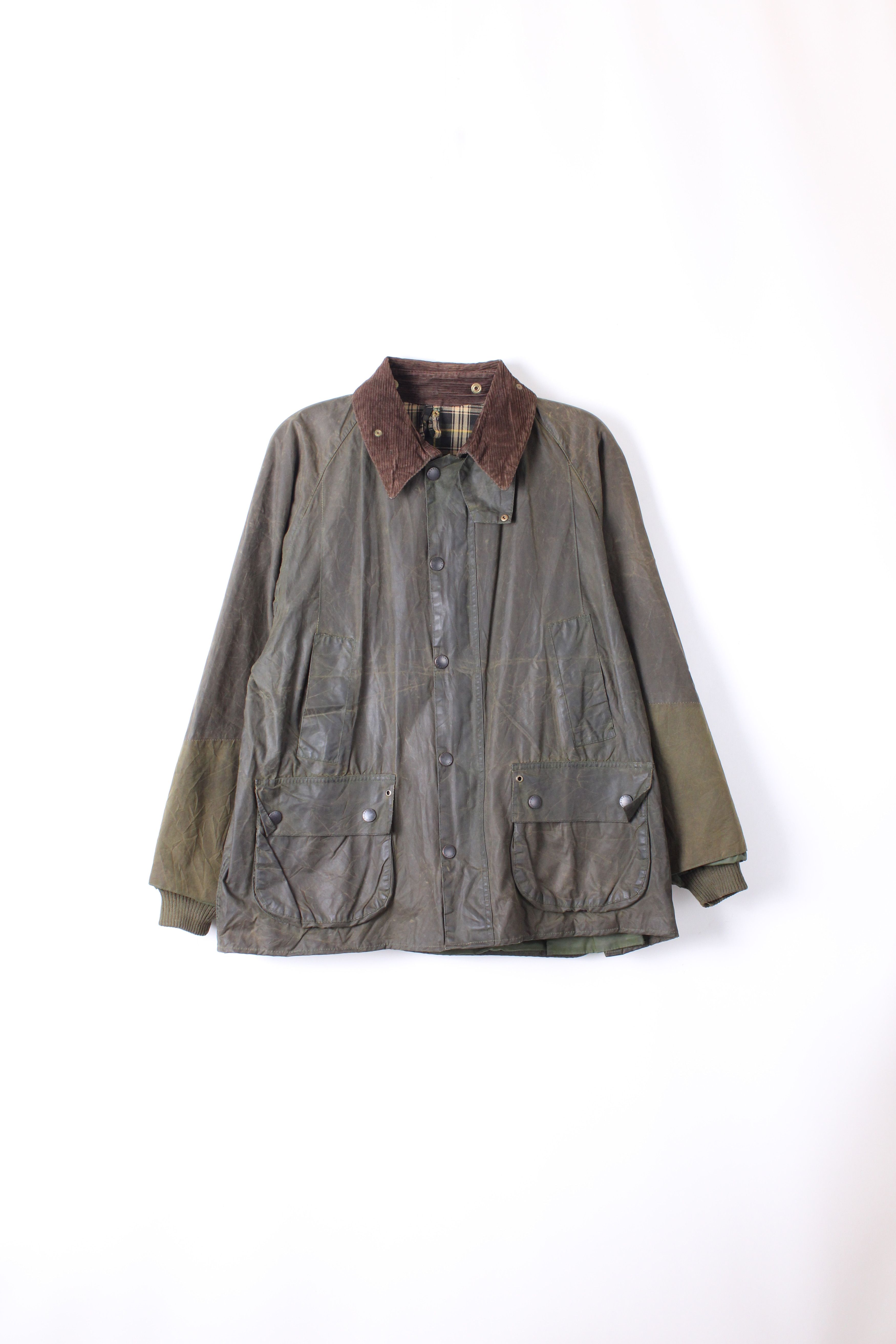 Barbour Barbour Bedale Wax Jacket Green C44 Medium Large Size US L / EU 52-54 / 3 - 1 Thumbnail
