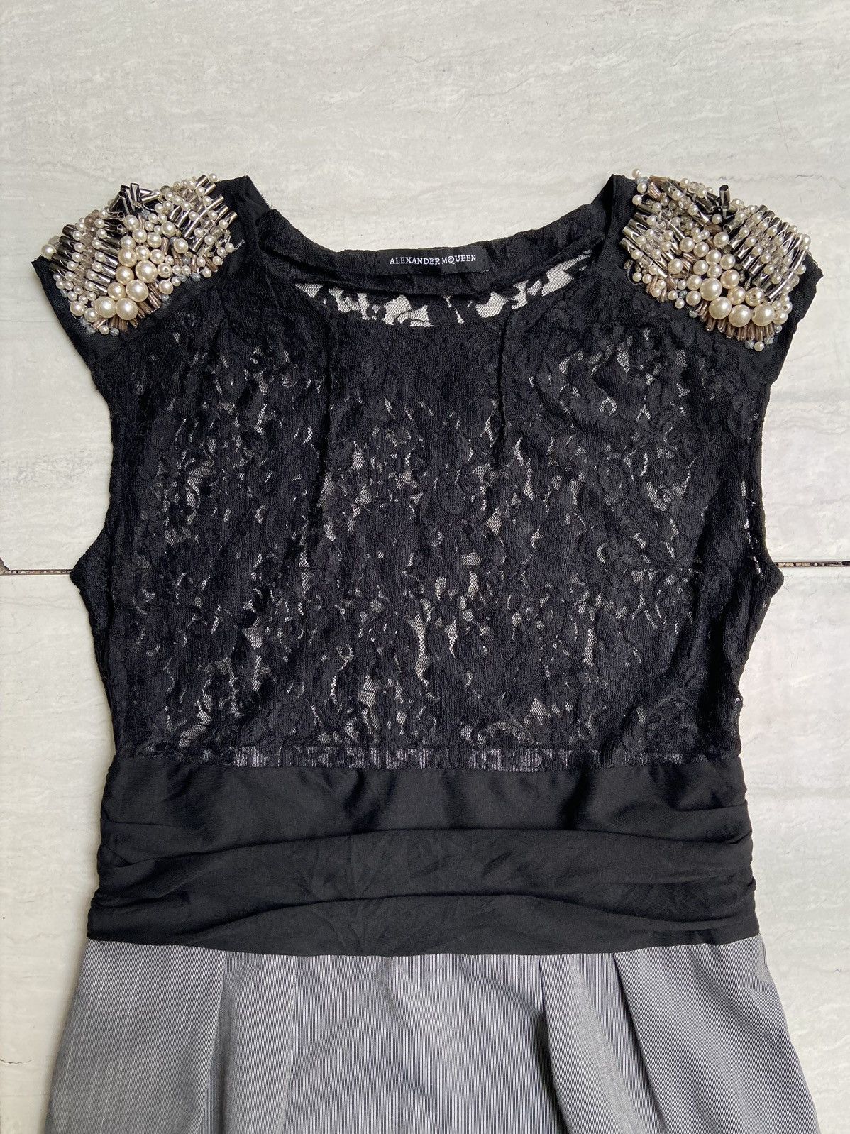Alexander McQueen ALEXANDER McQUEEN Midi Dress Size XS / US 0-2 / IT 36-38 - 3 Thumbnail