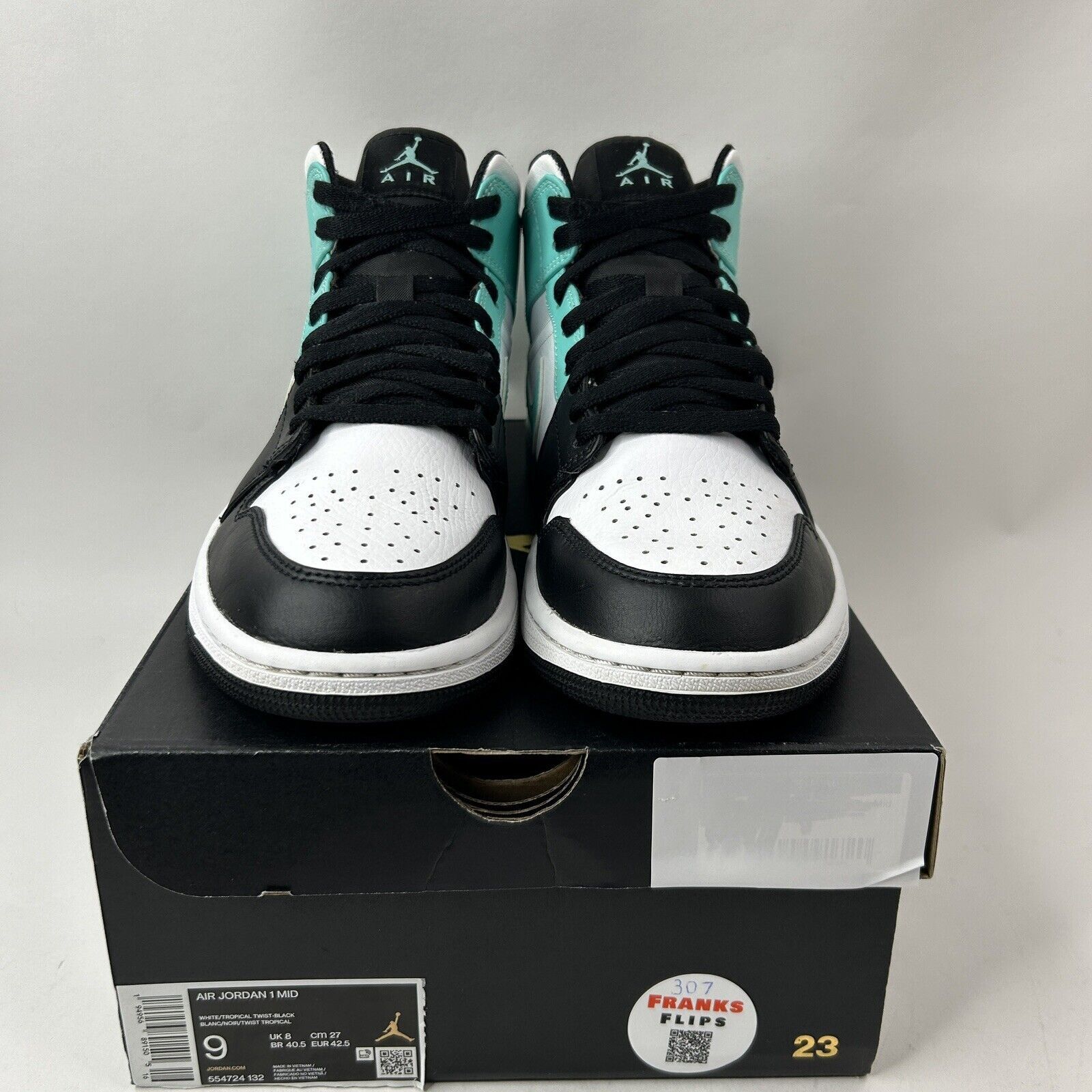 Nike Nike Air Jordan 1 Mid Retro “Tropical Twist” 2024 Size US 9 / EU 42 - 2 Thumbnail
