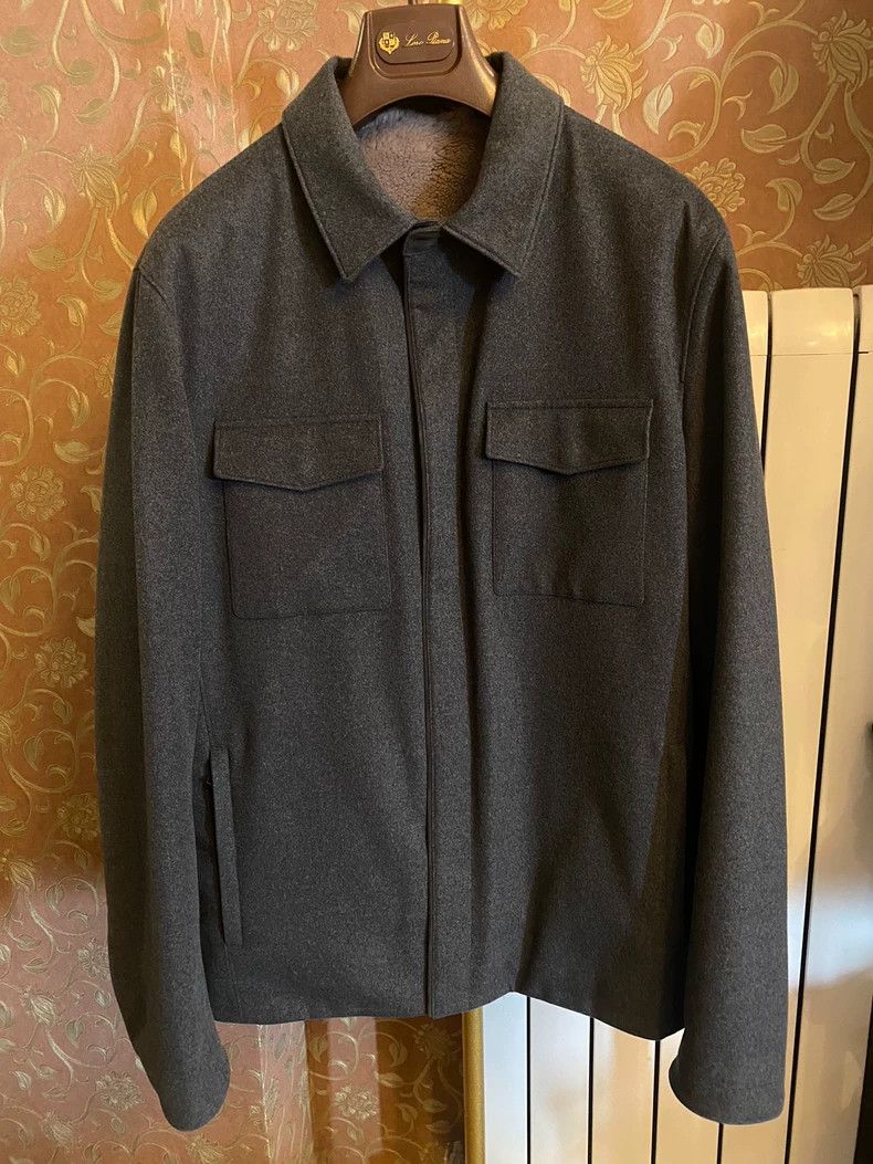 Loro Piana LORO PIANA Cashmere baby coat Size US XL / EU 56 / 4 - 1 Thumbnail
