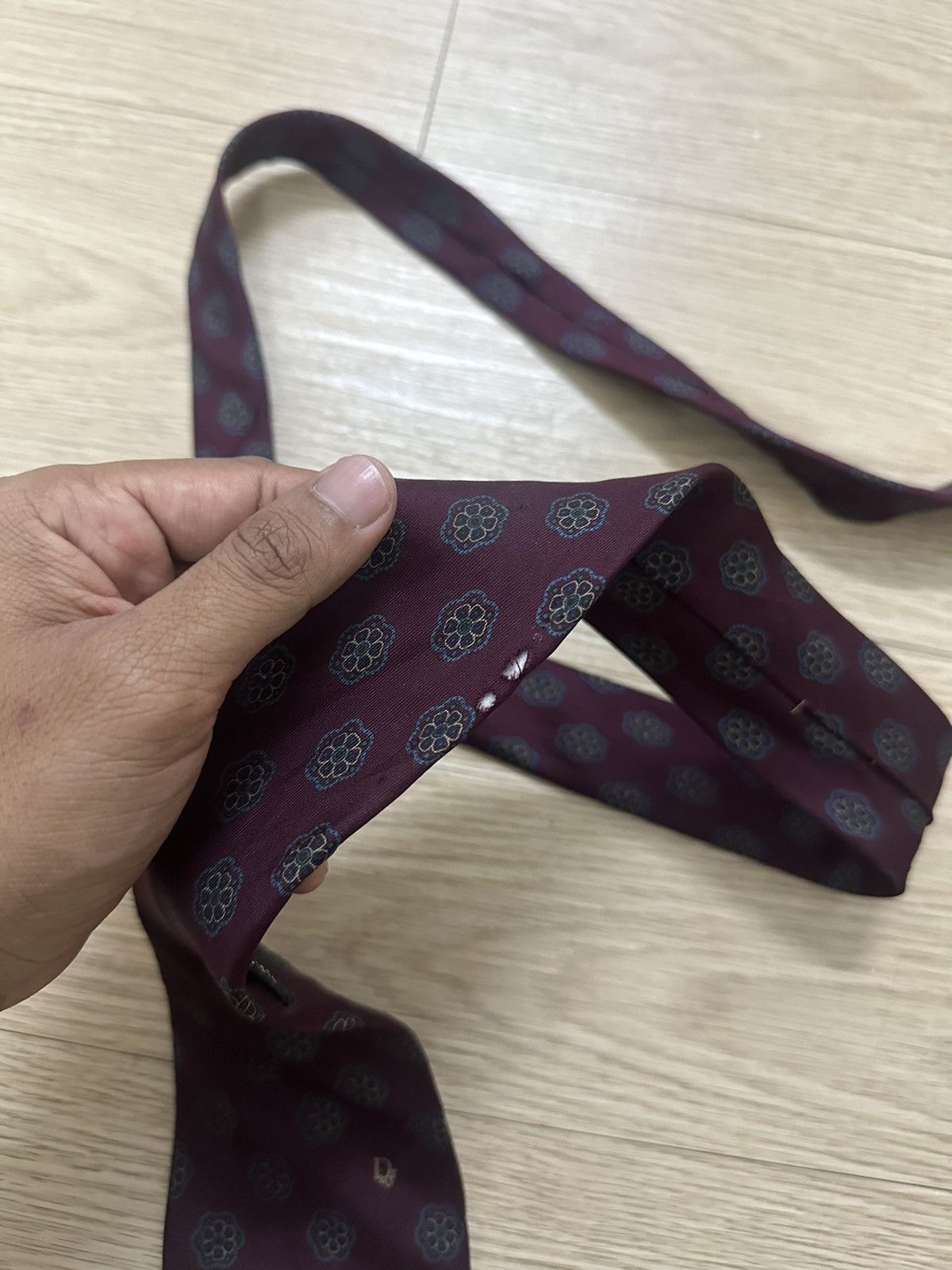 Christian Dior Monsieur Christian Dior Monsieur Luxury Silk Tie Size ONE SIZE - 9 Thumbnail