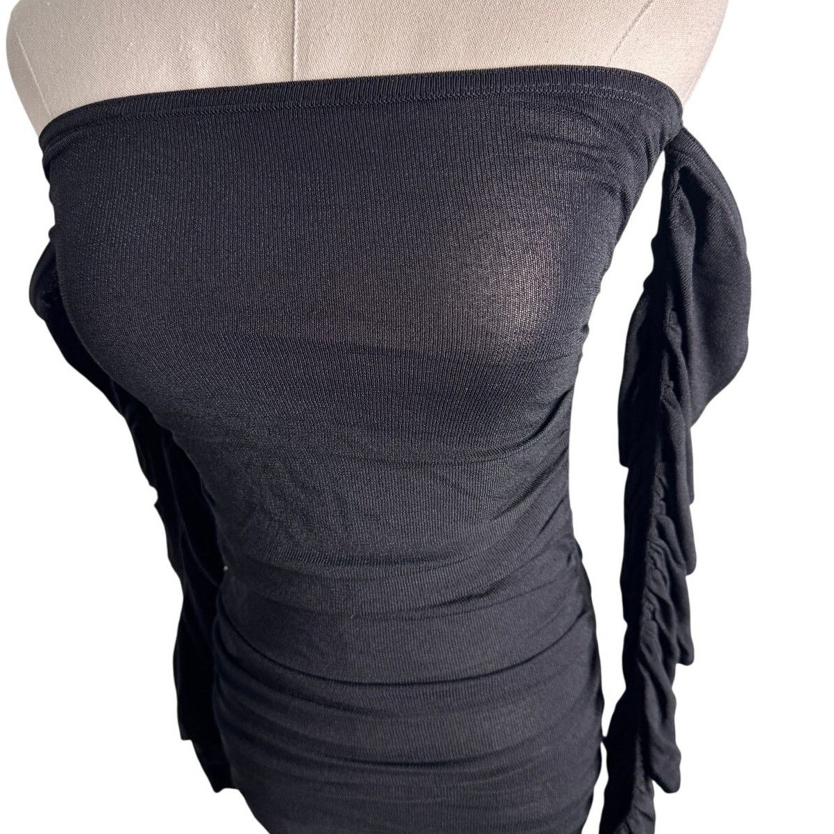 Altuzarra Altuzarra Trikera Jersey Maxi Dress sheer black size XS Size XS / US 0-2 / IT 36-38 - 9 Thumbnail