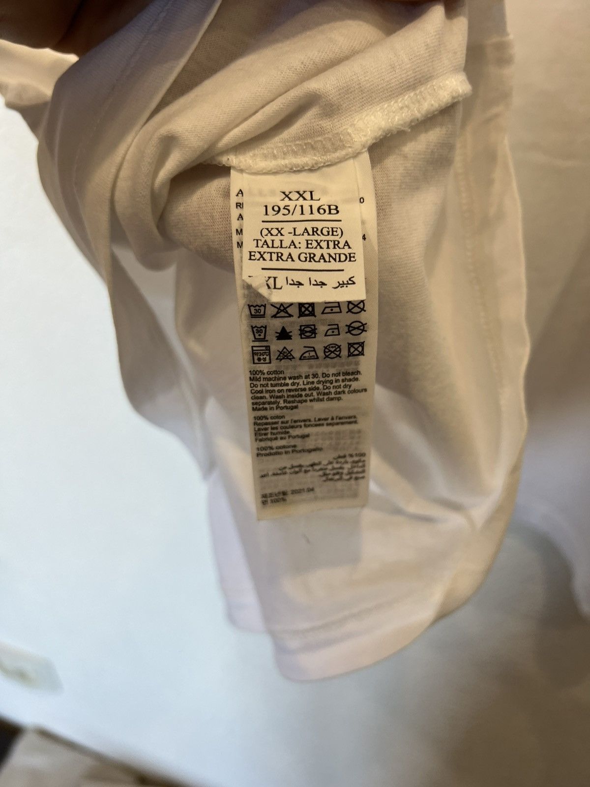 Allsaints Allsaints White T Shirt Tee Palm Beach Size US XXL / EU 58 / 5 - 6 Thumbnail