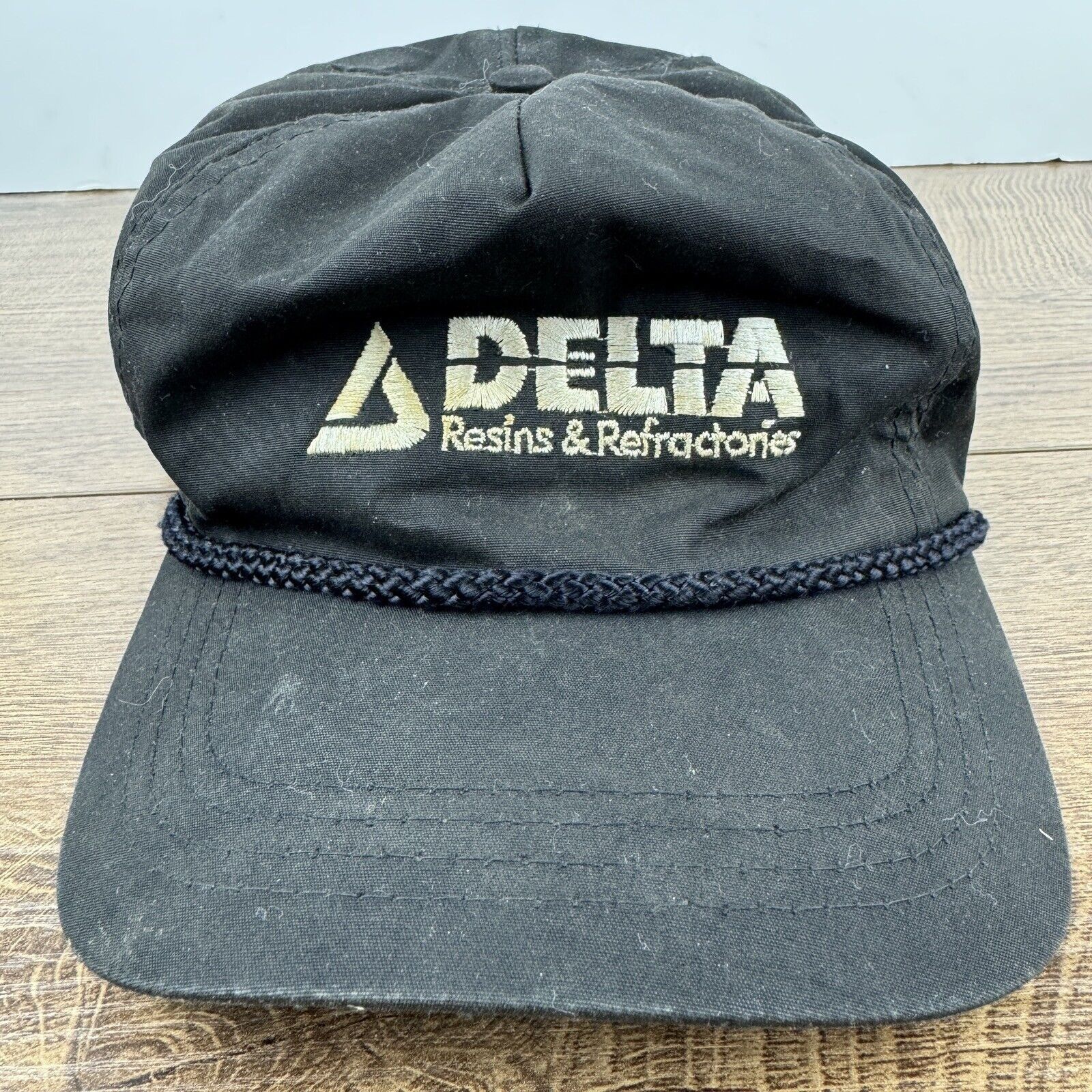 Other Delta Resins & Refractones Hat Black Hat Adjustable Adult Si Size ONE SIZE - 2 Thumbnail