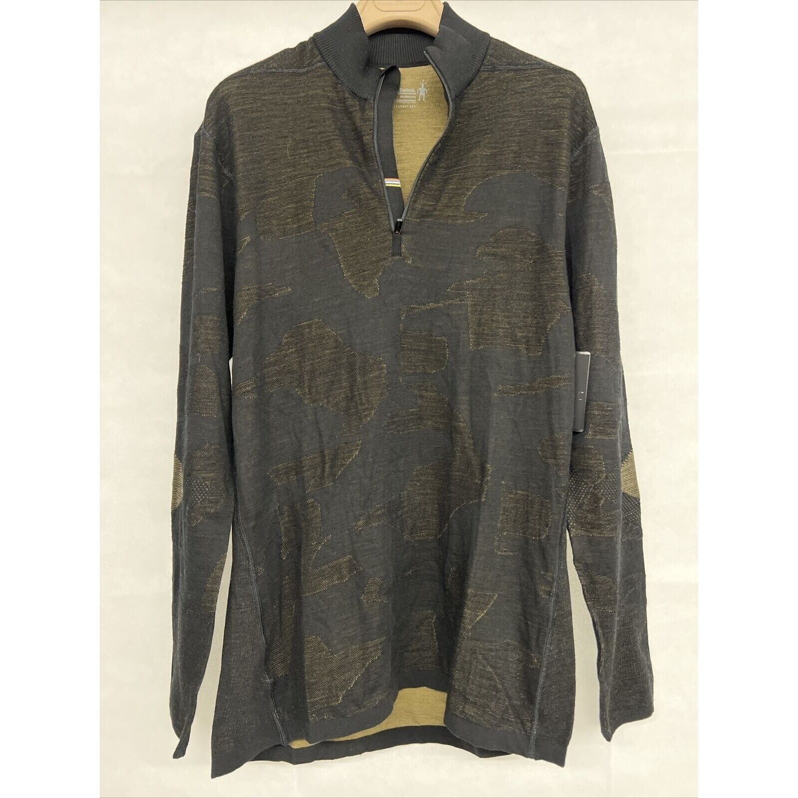 Smartwool NEW Smartwool Intraknit Thermal Merino 1/4 Zip Layer Black Size US M / EU 48-50 / 2 - 4 Thumbnail