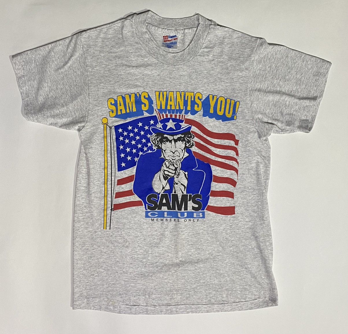 Vintage Sam’s Club Vintage t-shirt (sz Med) Hanes Heavyweight Size US M / EU 48-50 / 2 - 3 Thumbnail