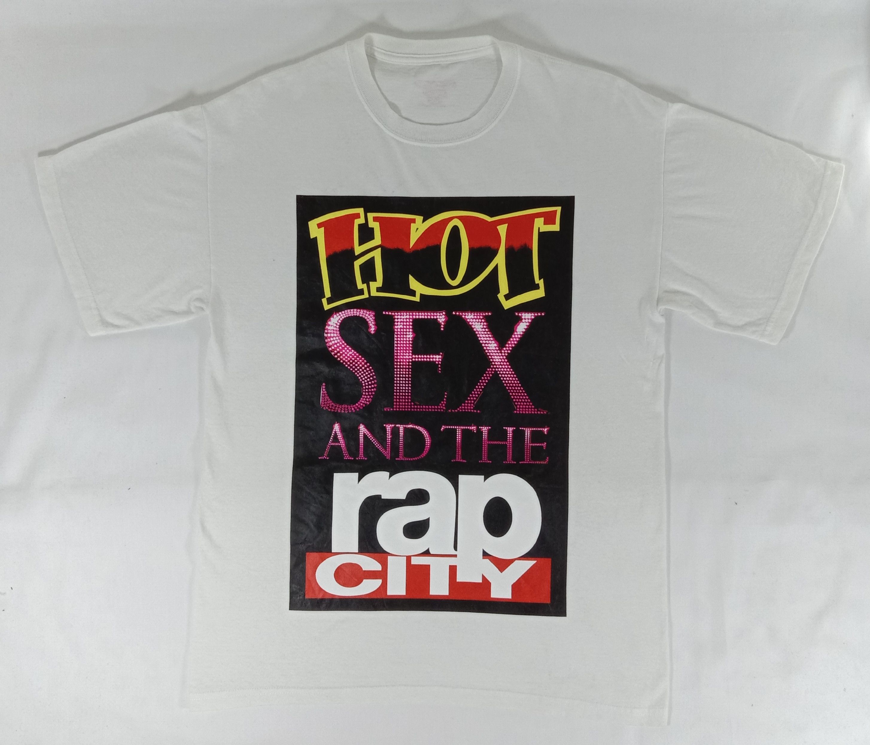 Fuck Art, Make Tees Vintage Hot Sex & The Rap City T Shirt Size US M / EU 48-50 / 2 - 1 Thumbnail