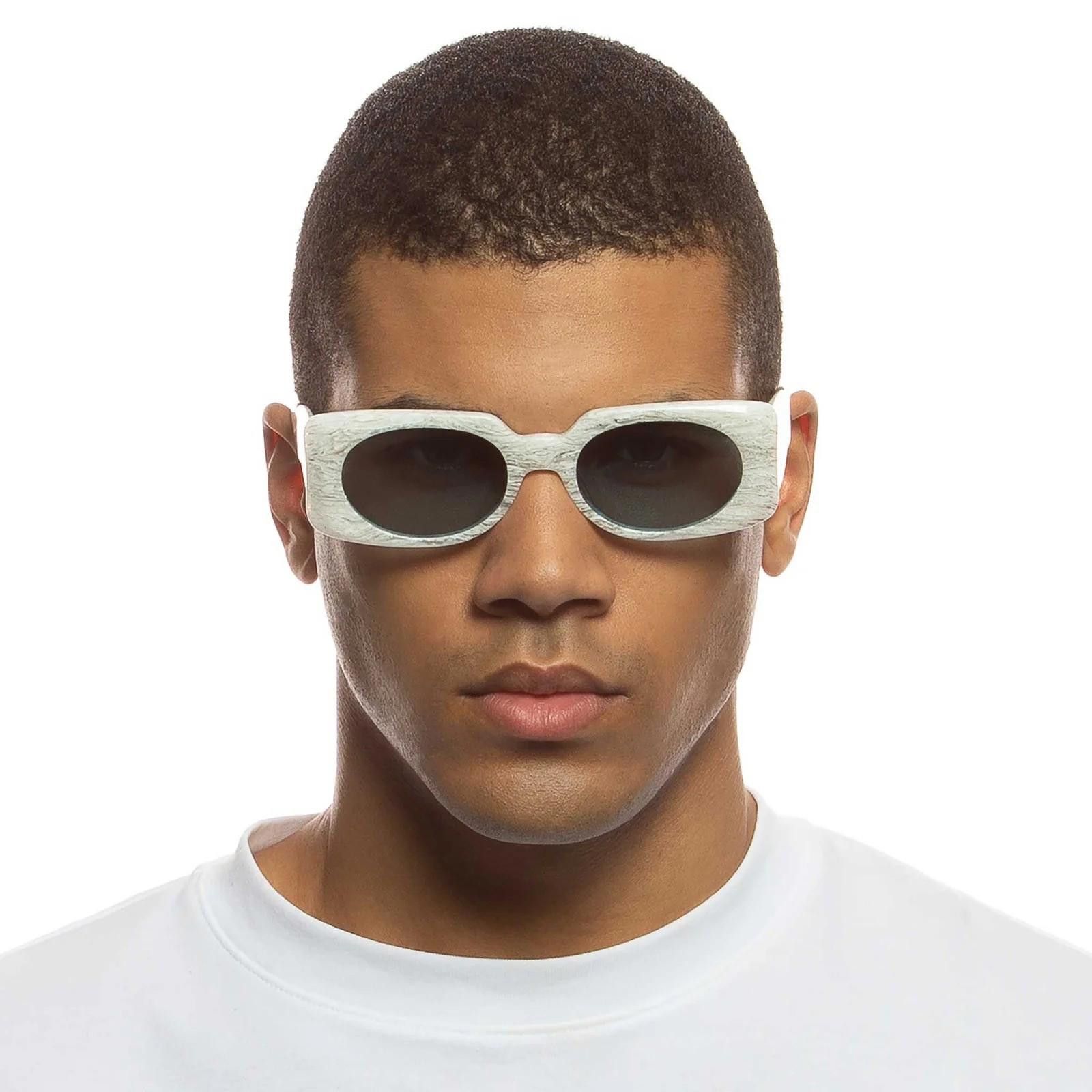 Le Specs New le specs sunglasses bow down quartz agate white grey Size ONE SIZE - 4 Thumbnail