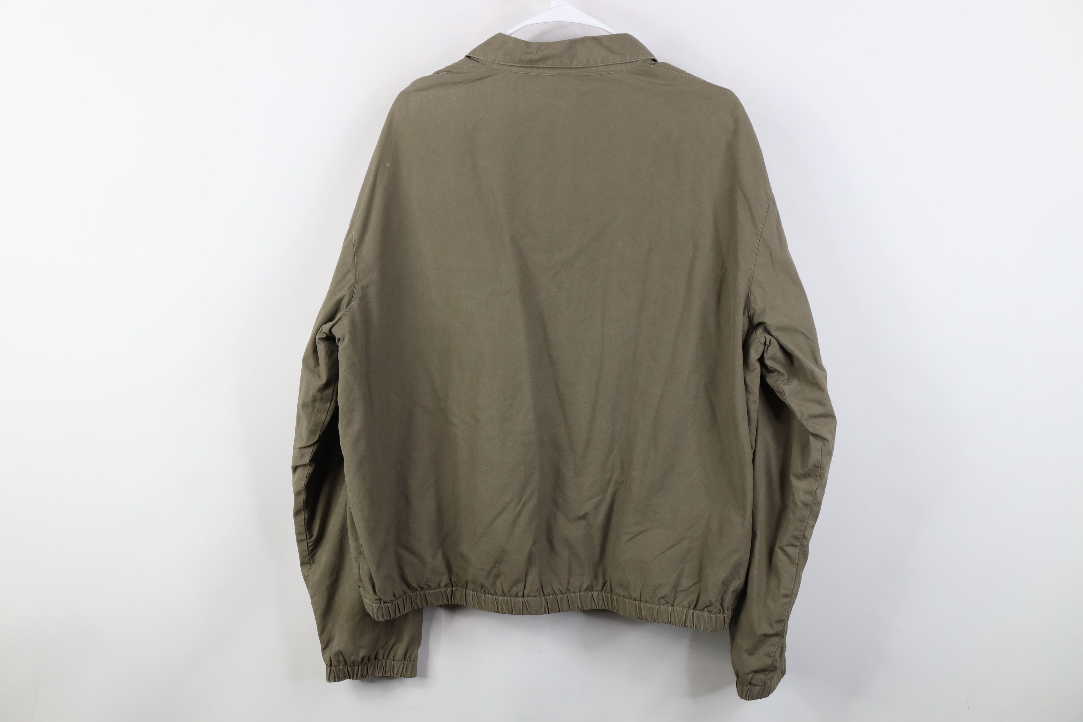 Ralph Lauren Vintage 70s 80s Ralph Lauren Lined Bomber Jacket Beige USA Size US L / EU 52-54 / 3 - 14 Thumbnail