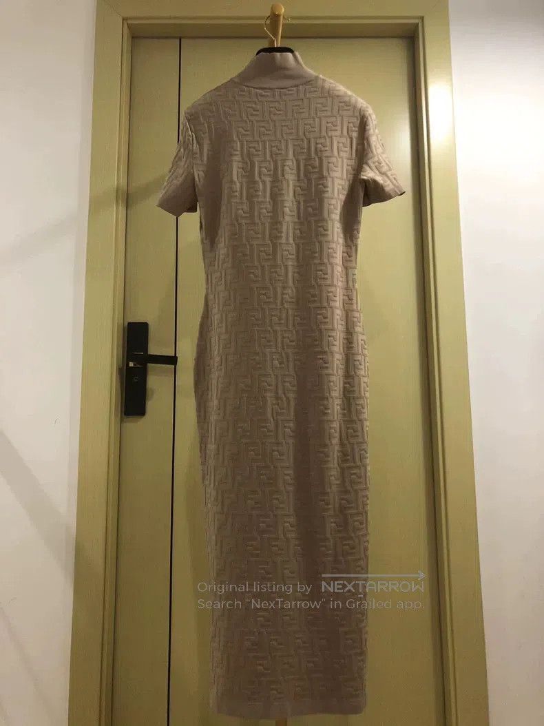 Fendi Fendi Full Print Monogram Dress Size XS / US 0-2 / IT 36-38 - 2 Thumbnail