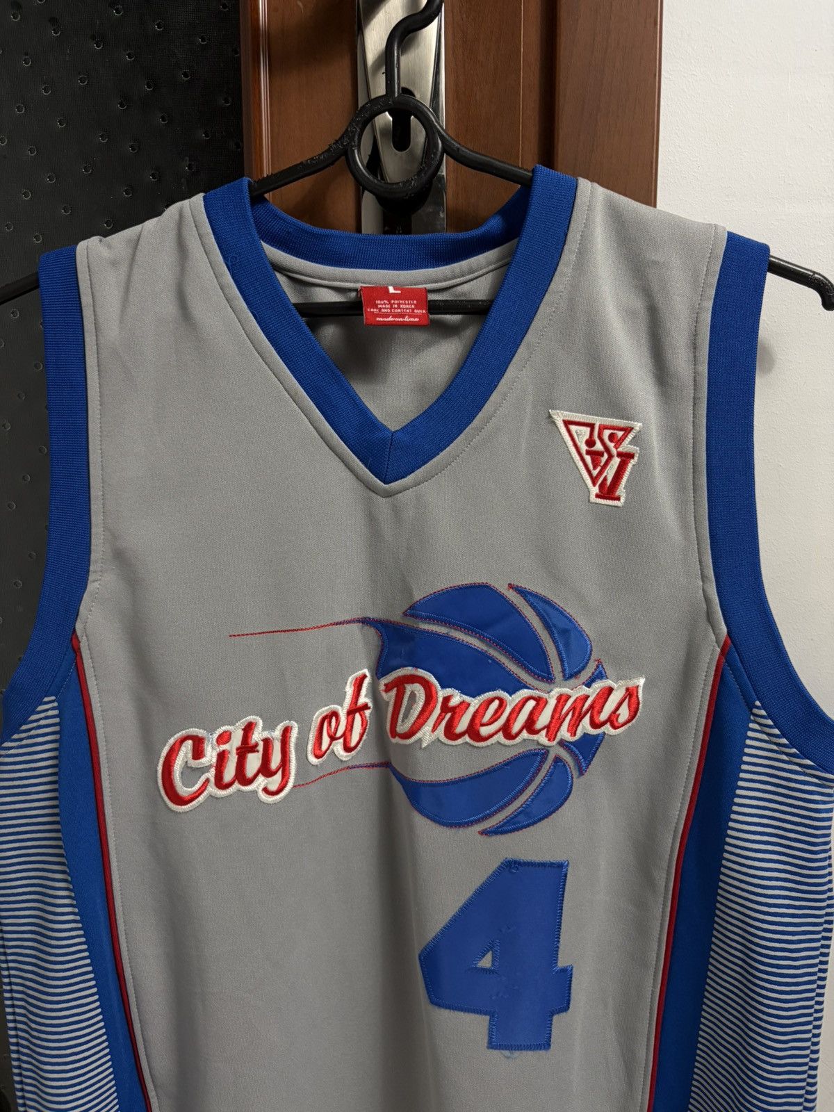 Vintage Vintage Style City of Dreams #4 Basketball Jersey Streetwear Size US L / EU 52-54 / 3 - 4 Thumbnail
