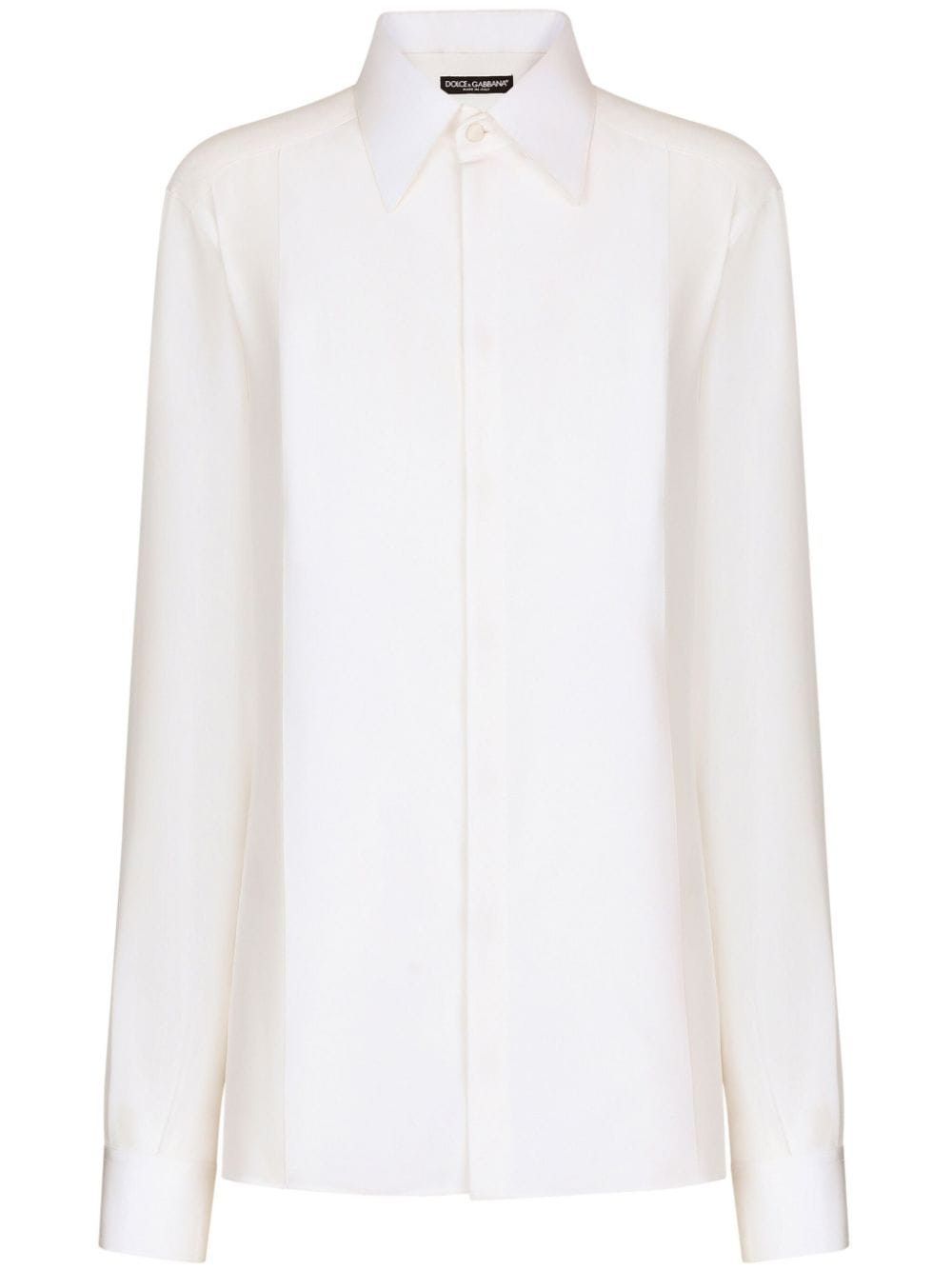 Dolce & Gabbana SILK SHIRT Size S / US 4 / IT 40 - 1 Thumbnail