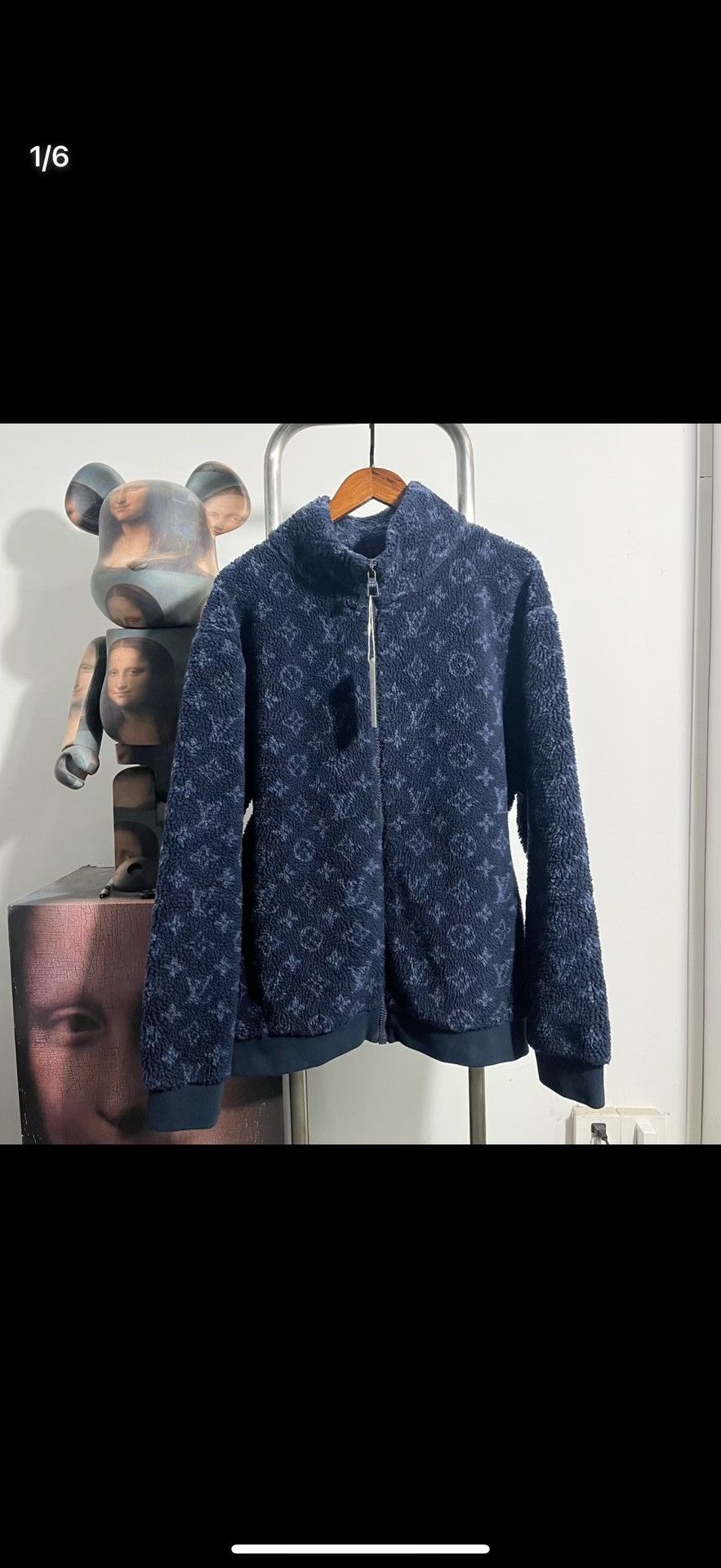 Louis Vuitton Louis Vuitton Blue Light Jacket xxl Men Size US XXL / EU 58 / 5 - 1 Thumbnail
