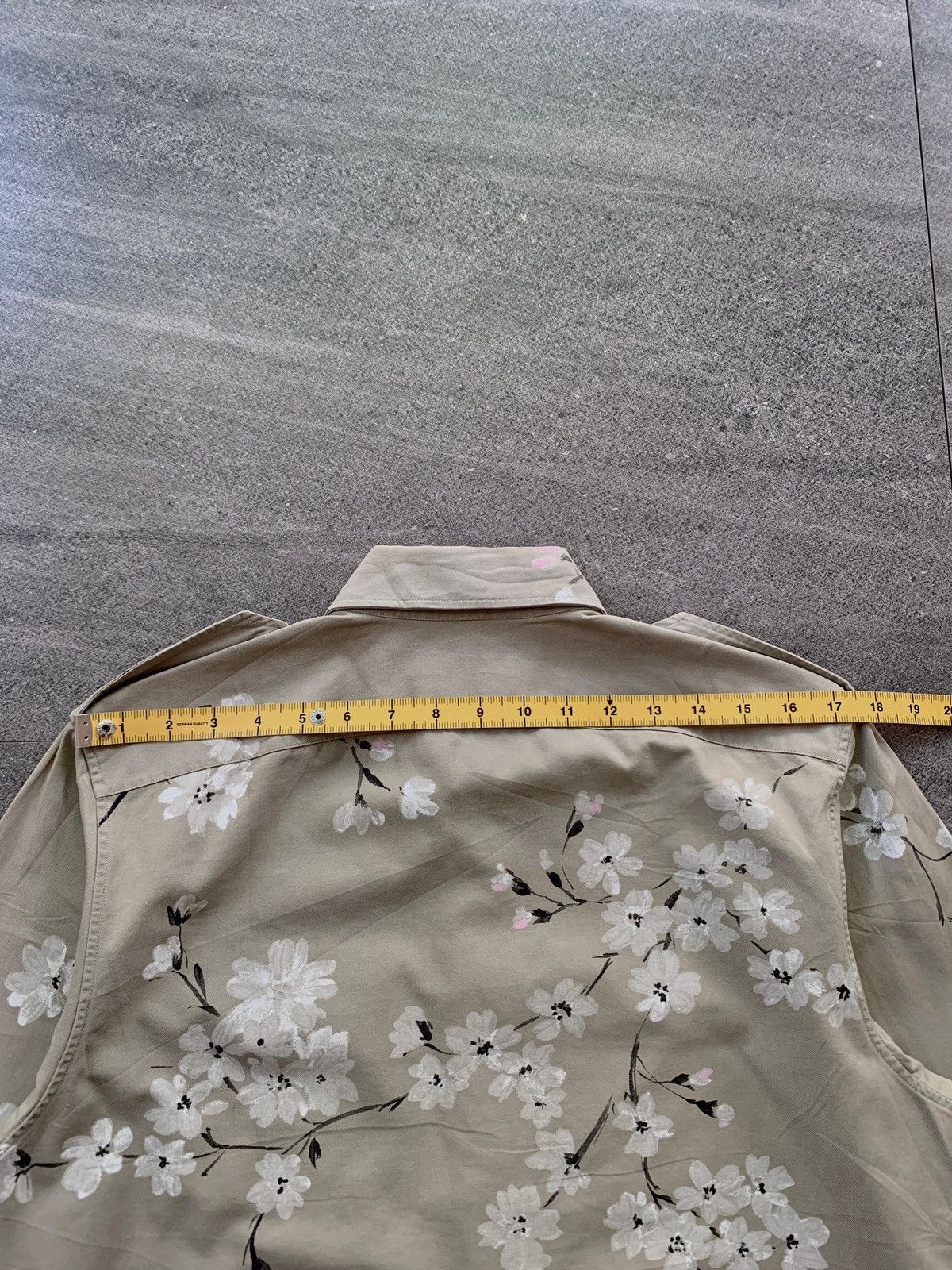 Gucci FREE TAX! SS 2003 Painted Floral Military Shirt by Tom Ford Size US S / EU 44-46 / 1 - 13 Thumbnail