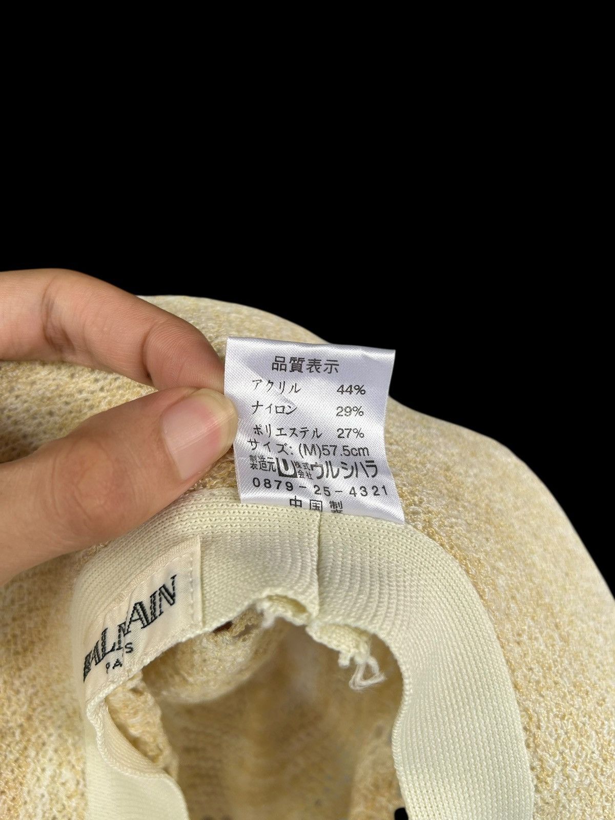 Balmain × Vintage Balmain Vintage Bucket Hats Size ONE SIZE - 9 Thumbnail