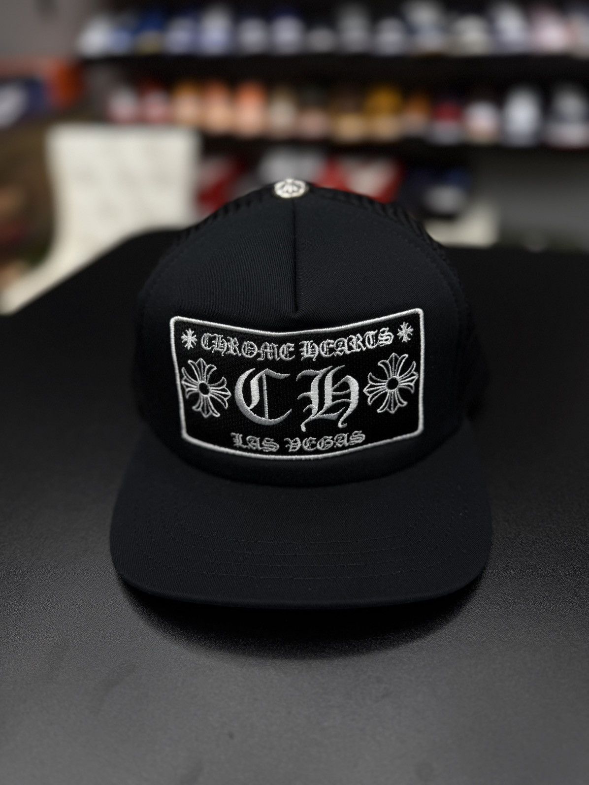 Chrome Hearts Chrome Hearts Welcome To Vegas Logo SnapBack New Size ONE SIZE - 1 Thumbnail