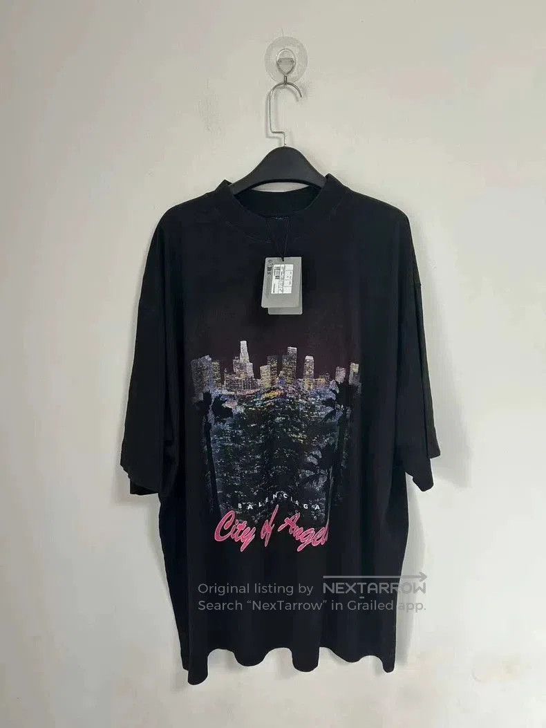 Balenciaga Balenciaga LA City Graphic T-shirt. Size US XXL / EU 58 / 5 - 1 Thumbnail