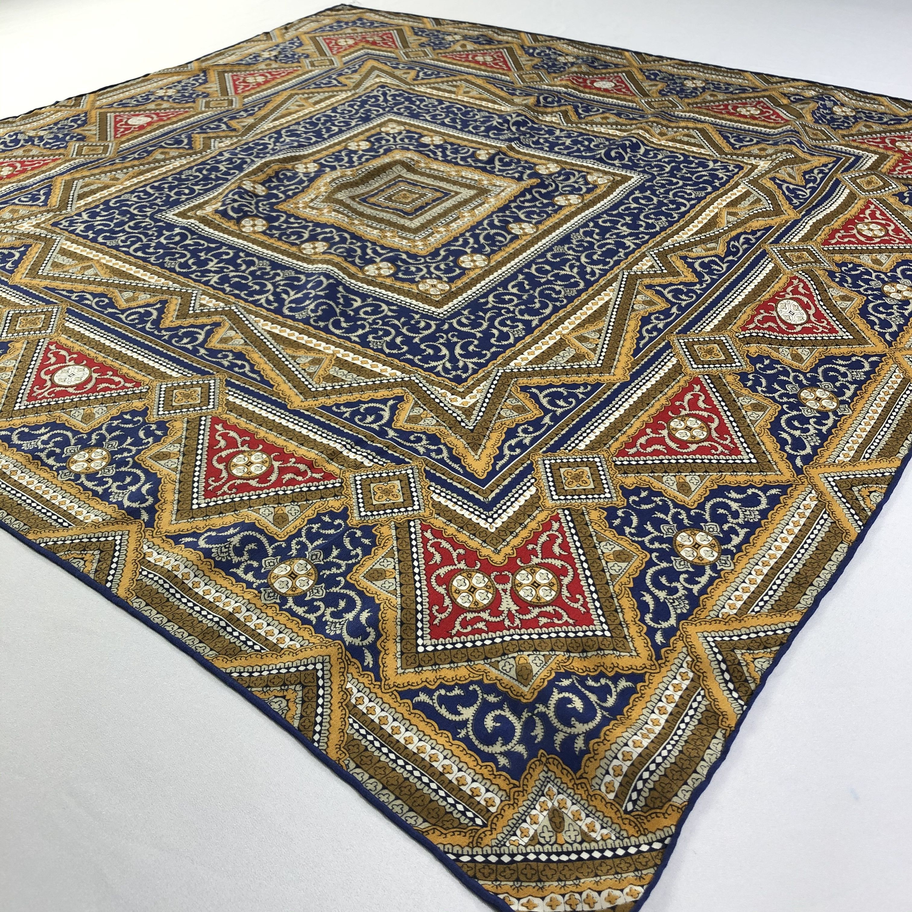 Vintage Vintage Silk Scarf Size ONE SIZE - 3 Thumbnail