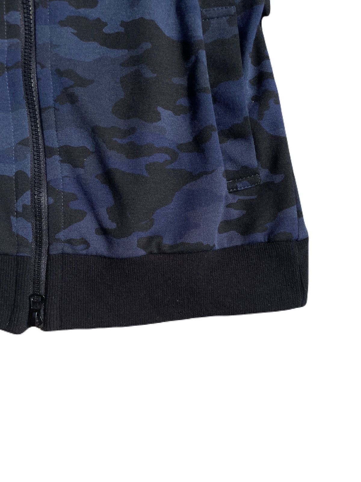 If Six Was Nine 2000s Japanese archive Vkei Bono Blue Camo Zip-up Hoodie Y2K Size US S / EU 44-46 / 1 - 6 Thumbnail
