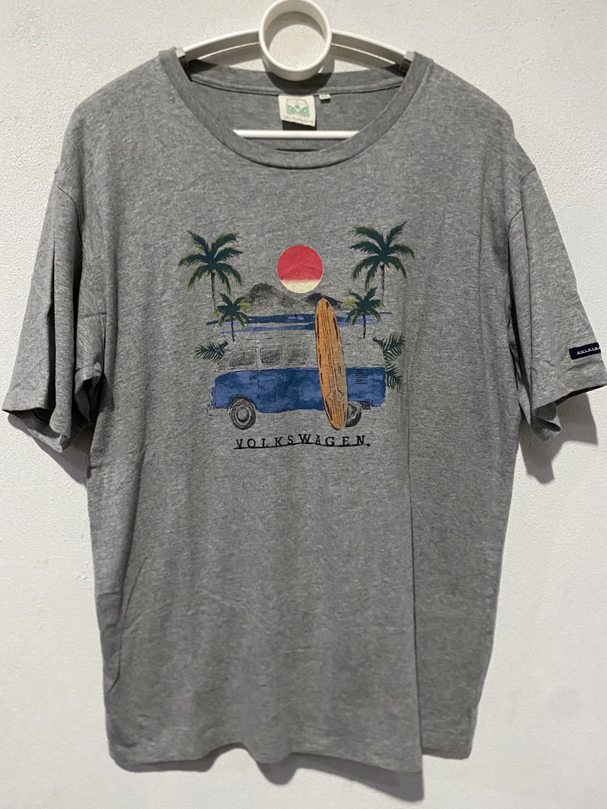 Japanese Brand Short Sleeve Big Logo Print Volkswagen Size US L / EU 52-54 / 3 - 1 Thumbnail