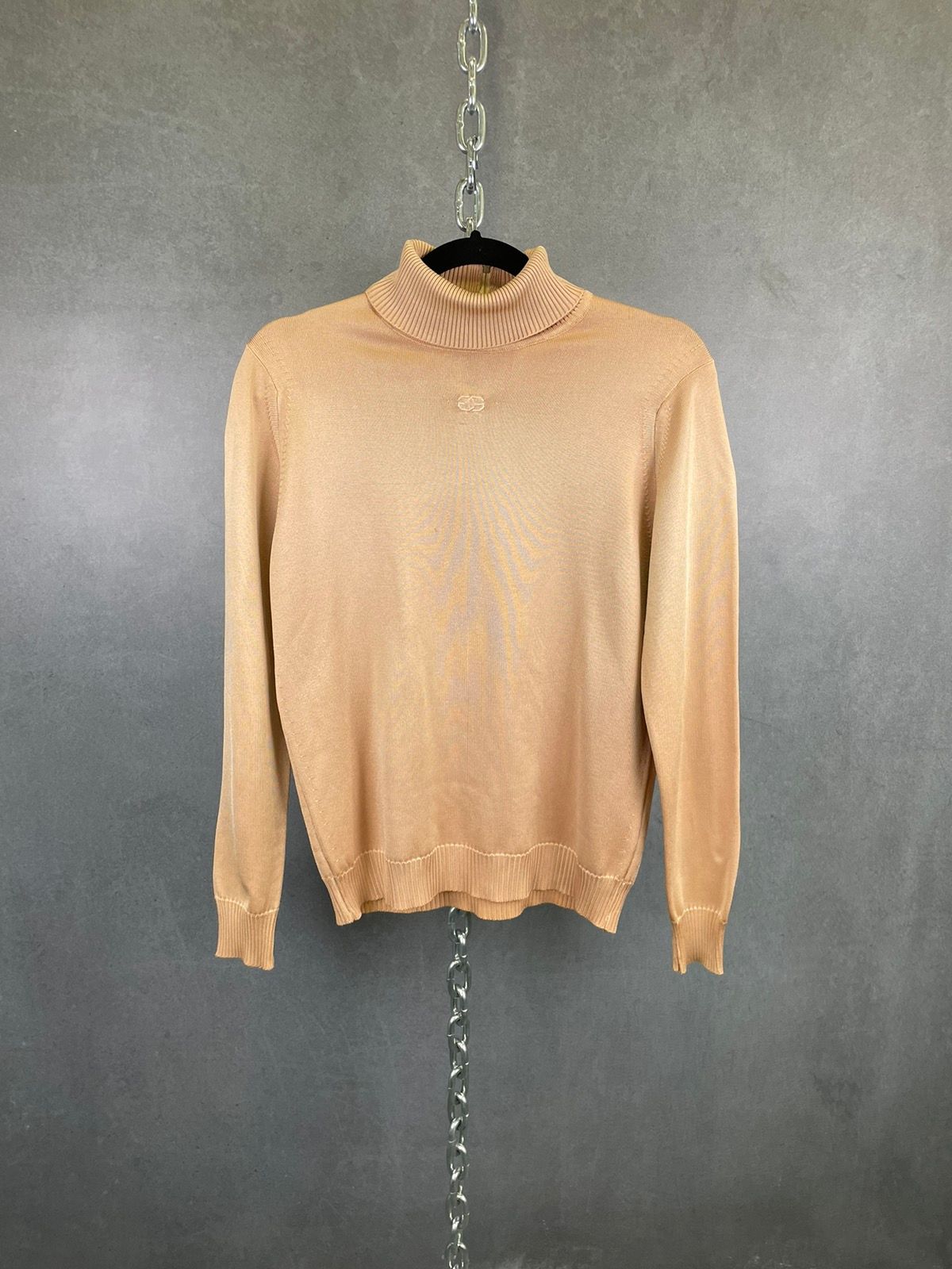 Givenchy Vintage 70s Givenchy Sport Tan Turtleneck Top Size 38 Size S / US 4 / IT 40 - 1 Preview