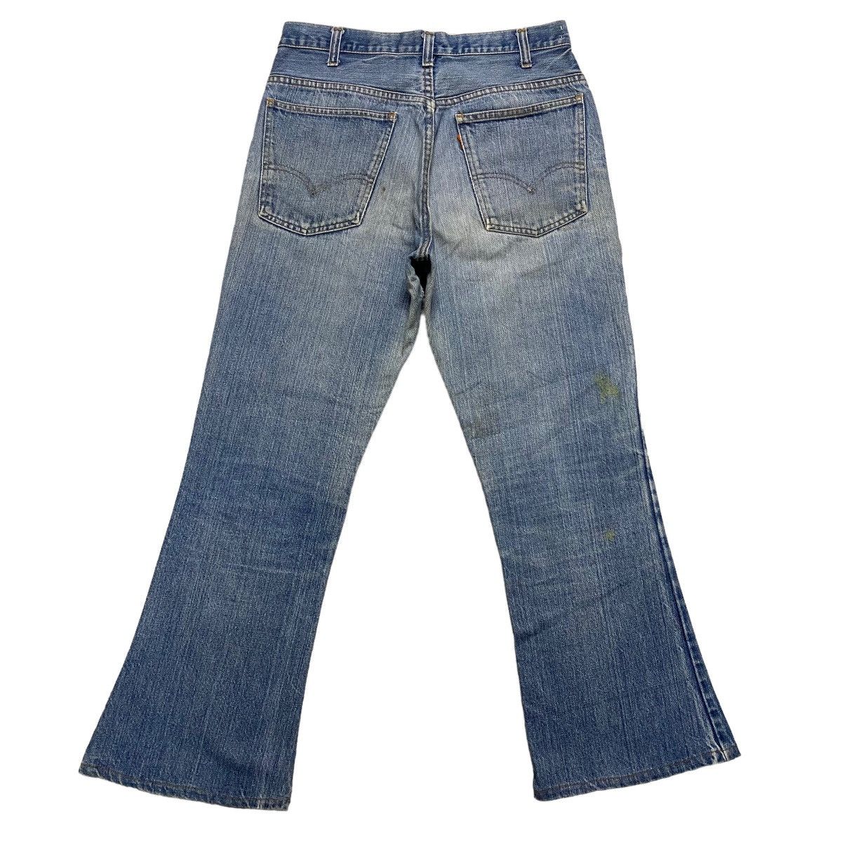 Levi's Vintage 70s Levis 646 Orangetab Flare Jeans Size US 29 - 2 Thumbnail