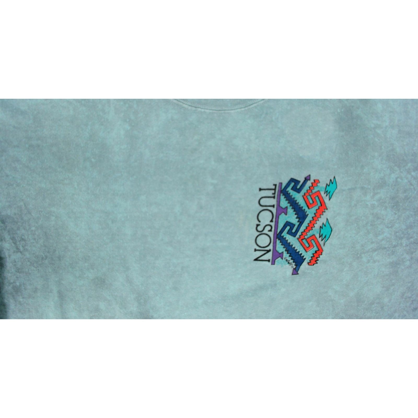 Jerzees Jerzees | Vintage 1992 Tucson Acid Wash Boxy Sweatshirt XL Size US XL / EU 56 / 4 - 13 Thumbnail