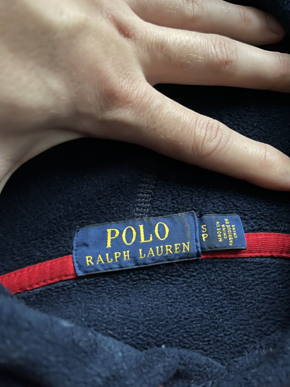 Polo Ralph Lauren Polo Ralph Lauren Fllece Hoodie Big USA Flag Logo Size US S / EU 44-46 / 1 - 8 Thumbnail
