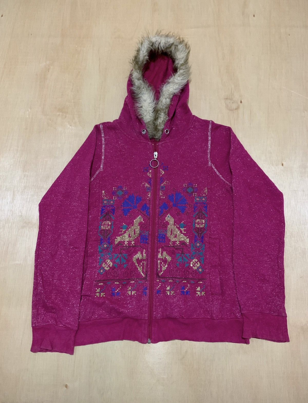 Hysteric Glamour × If Six Was Nine × Japanese Brand Y2k Fur Hoodie Ifsixwasnine Lgb Style Size US M / EU 48-50 / 2 - 1 Thumbnail