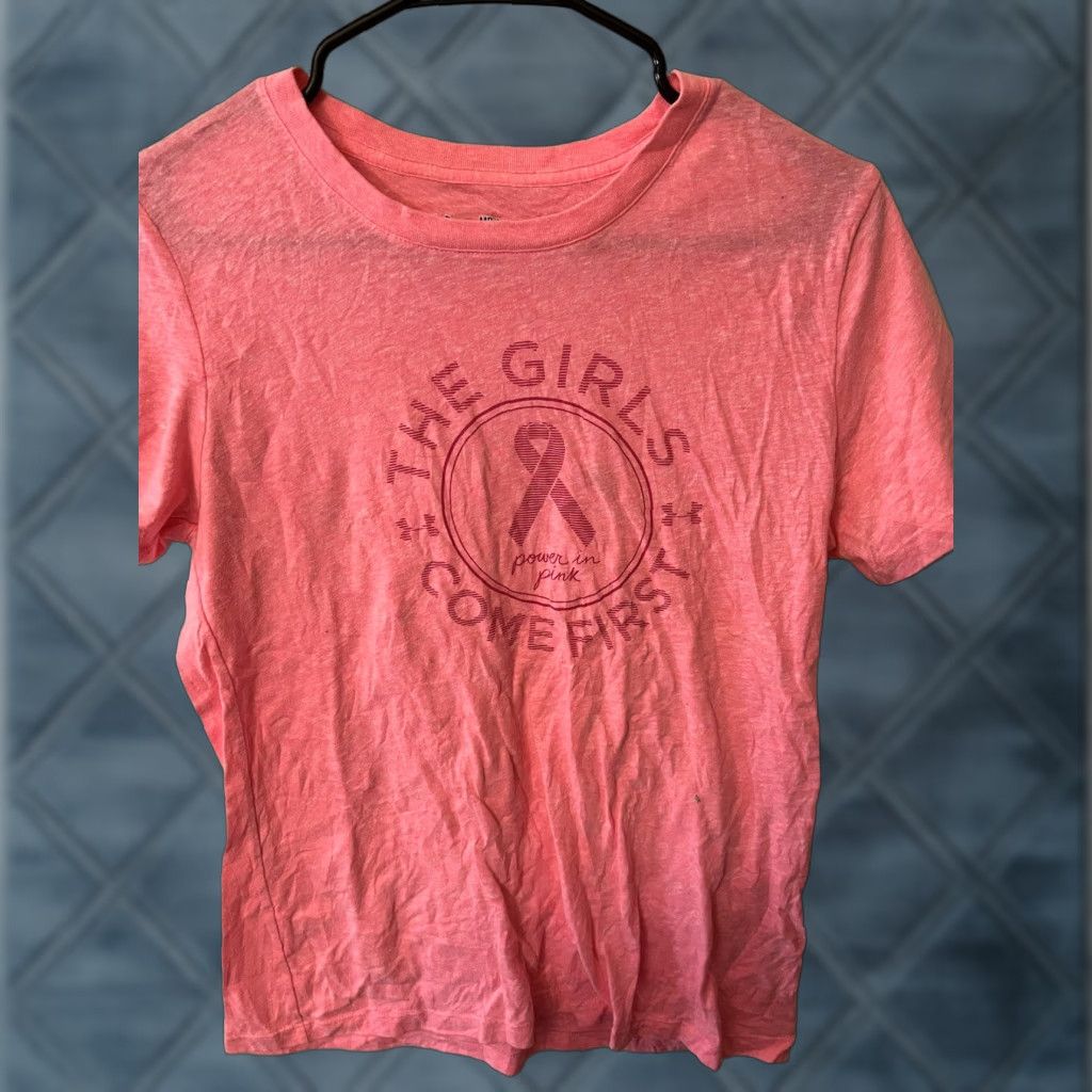 Under Armour Under Armour Breast Cancer Tee Womens Pink Medium Size S/S Heatgear Run T-Shirt Casual Athletic Logo Size M / US 6-8 / IT 42-44 - 1 Thumbnail
