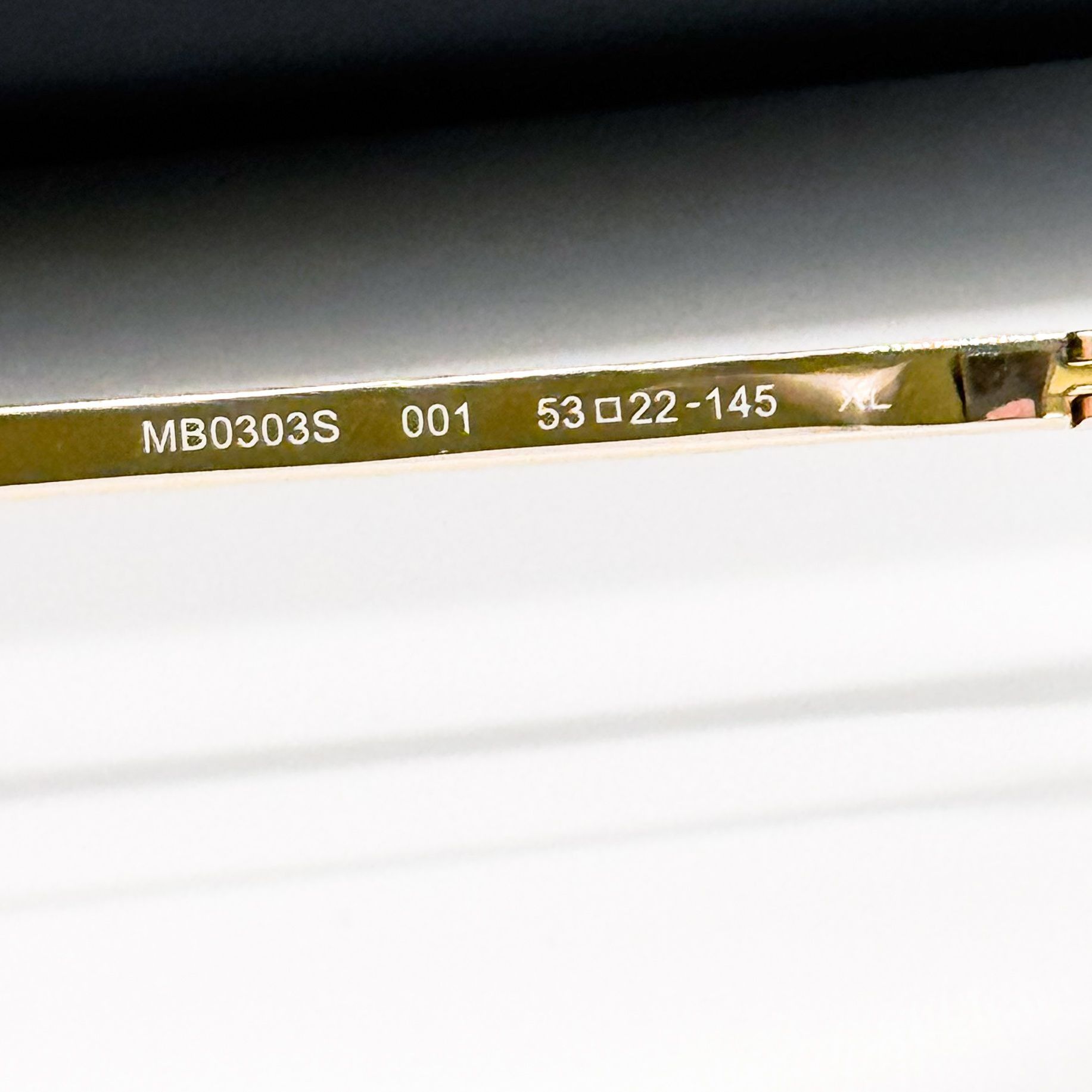 Montblanc NEW MONTBLANC SUNGLASSES MEN GOLD/GRAY MB0303S 001 EYEWEAR Size ONE SIZE - 9 Thumbnail