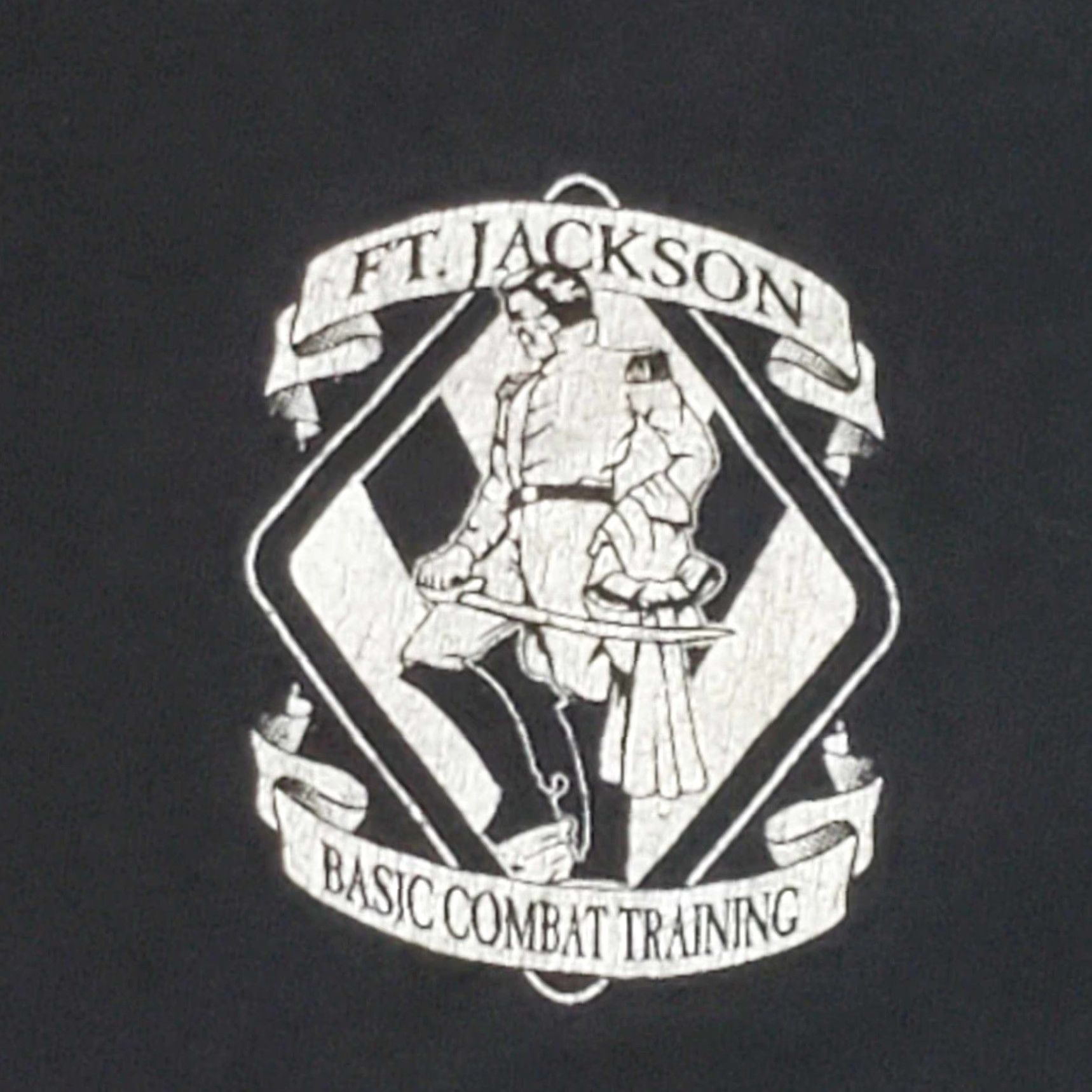 Vintage FT Jackson Basic Combat Training Men Short Sleeve T Shirt Size Medium Shirt Size US M / EU 48-50 / 2 - 4 Thumbnail