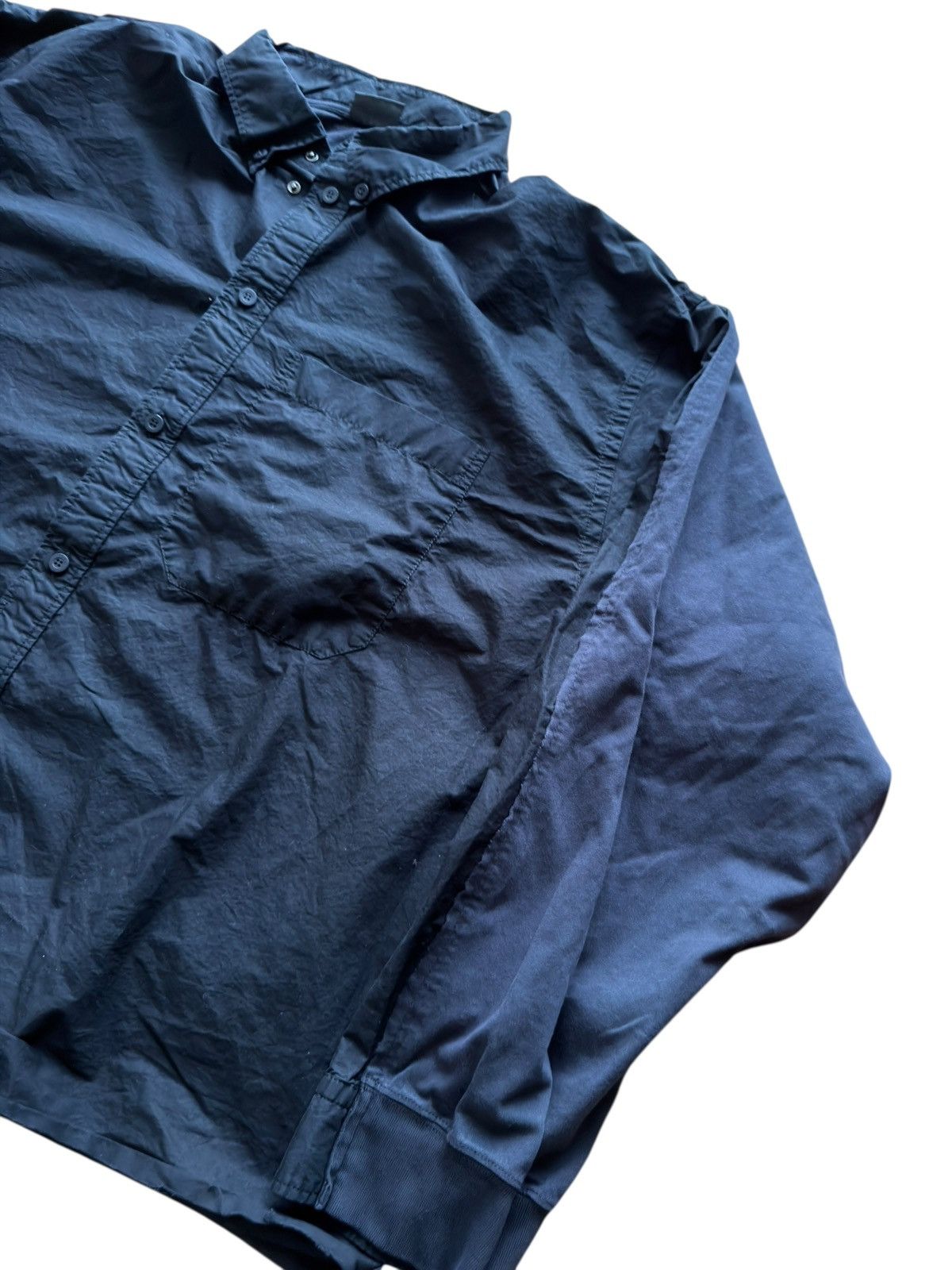 *RARE* BALENCIAGA DEMNA HYBRID SHIRT CROPPED